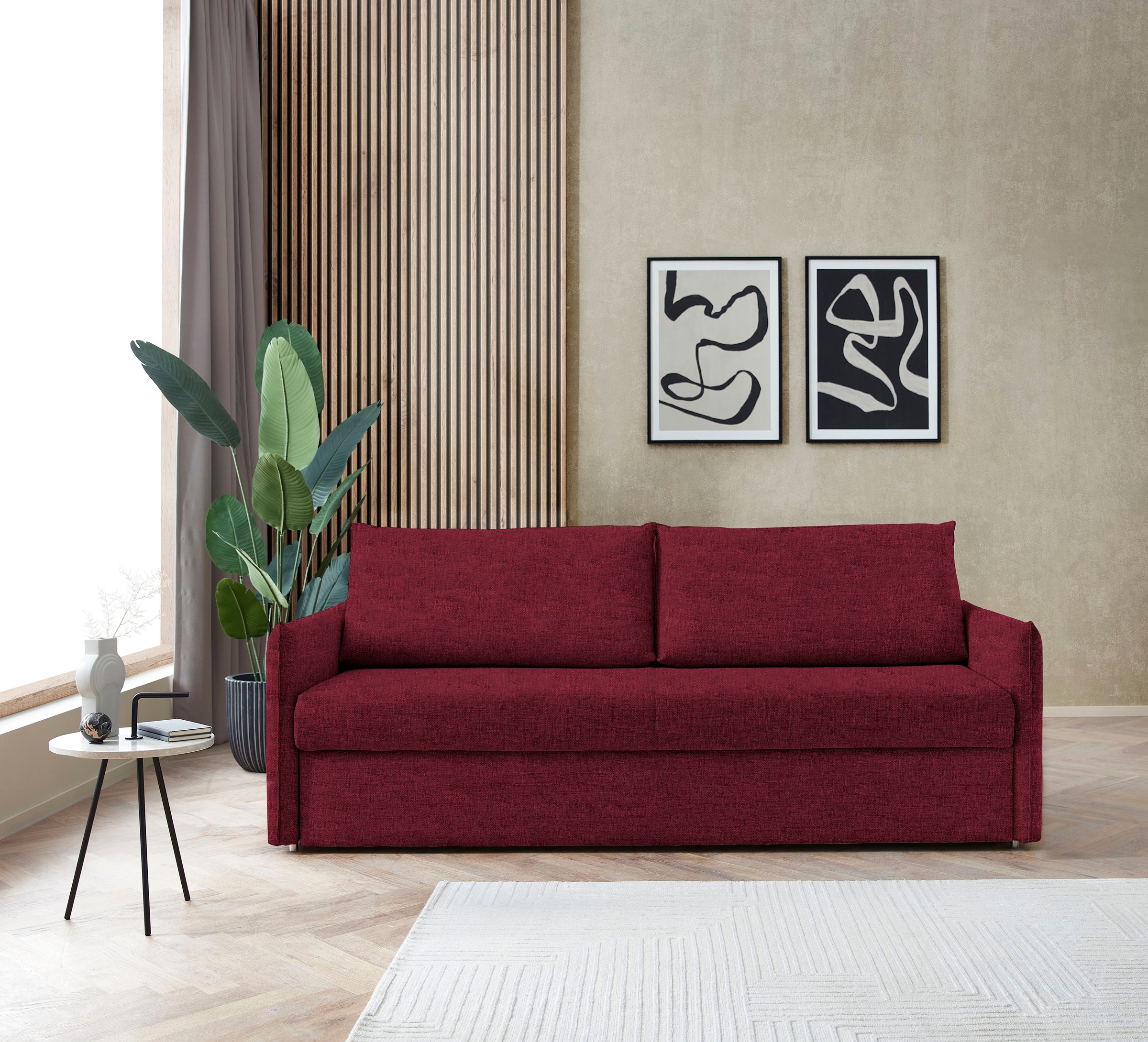 Bali Schlafsofa "Pisa", mit 3 Matratzenarten, Lattenrost, stabiles Unterges günstig online kaufen