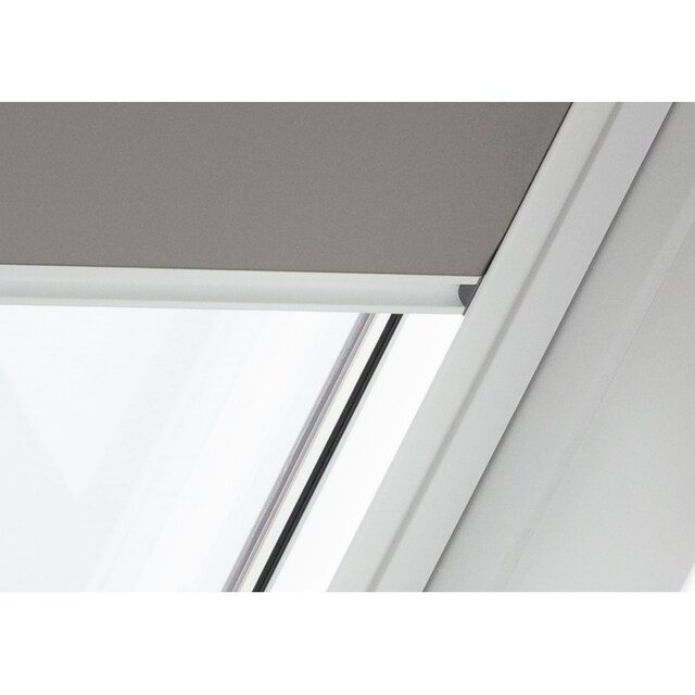 VELUX Verdunklungsrollo »DKL P04 0705SWL«, verdunkelnd, Verdunkelung, in  Führungsschienen, grau kaufen | BAUR