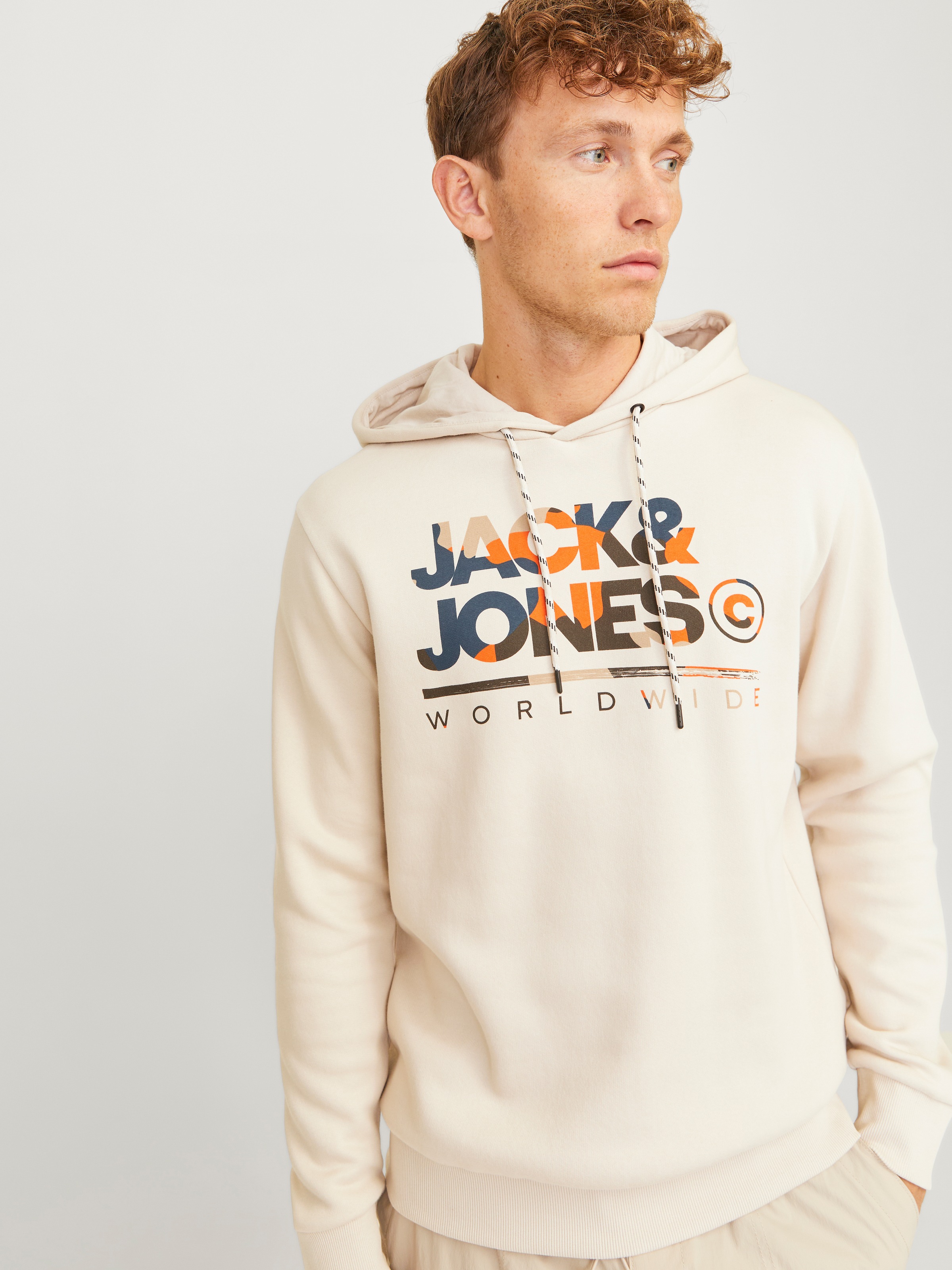 Jack & Jones Kapuzensweatshirt "JJLUKE SWEAT HOOD" günstig online kaufen