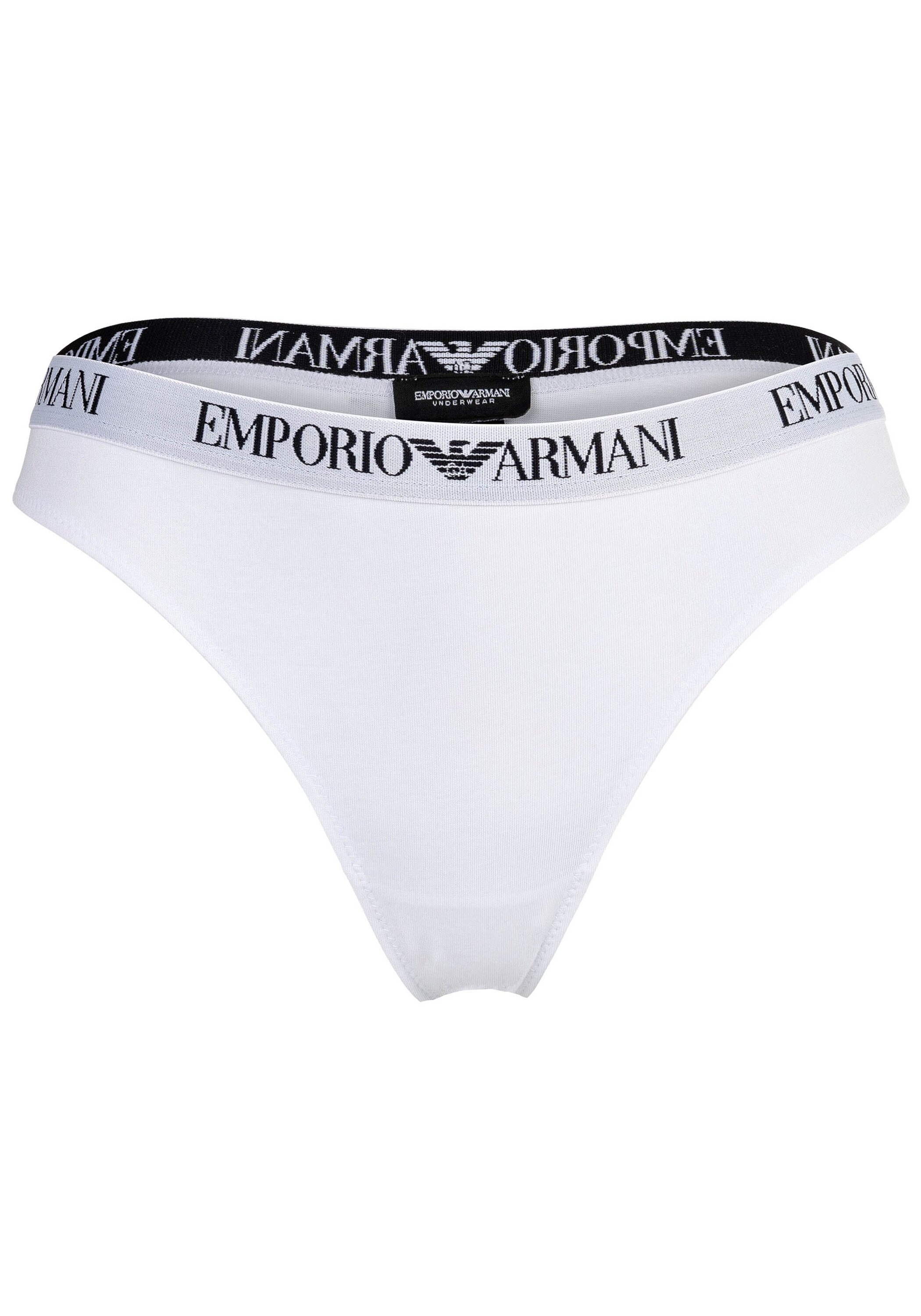 Emporio Armani String »String ESSENTIAL COTTON 2er Pack«