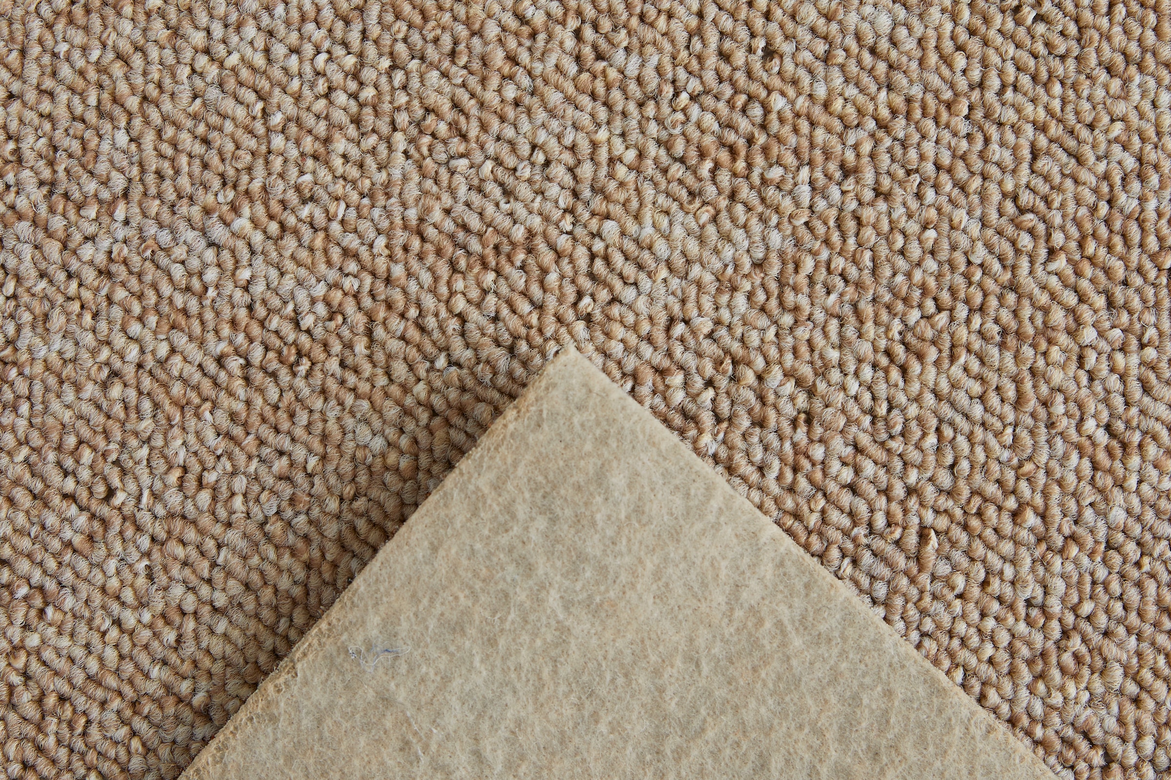 my home Teppichboden »melierte Schlinge Carolina, Made in Netherlands«, rechteckig, 0,65 mm Höhe, Breite 400 & 500 cm, robust, pflegeleicht, normale Beanspruchung