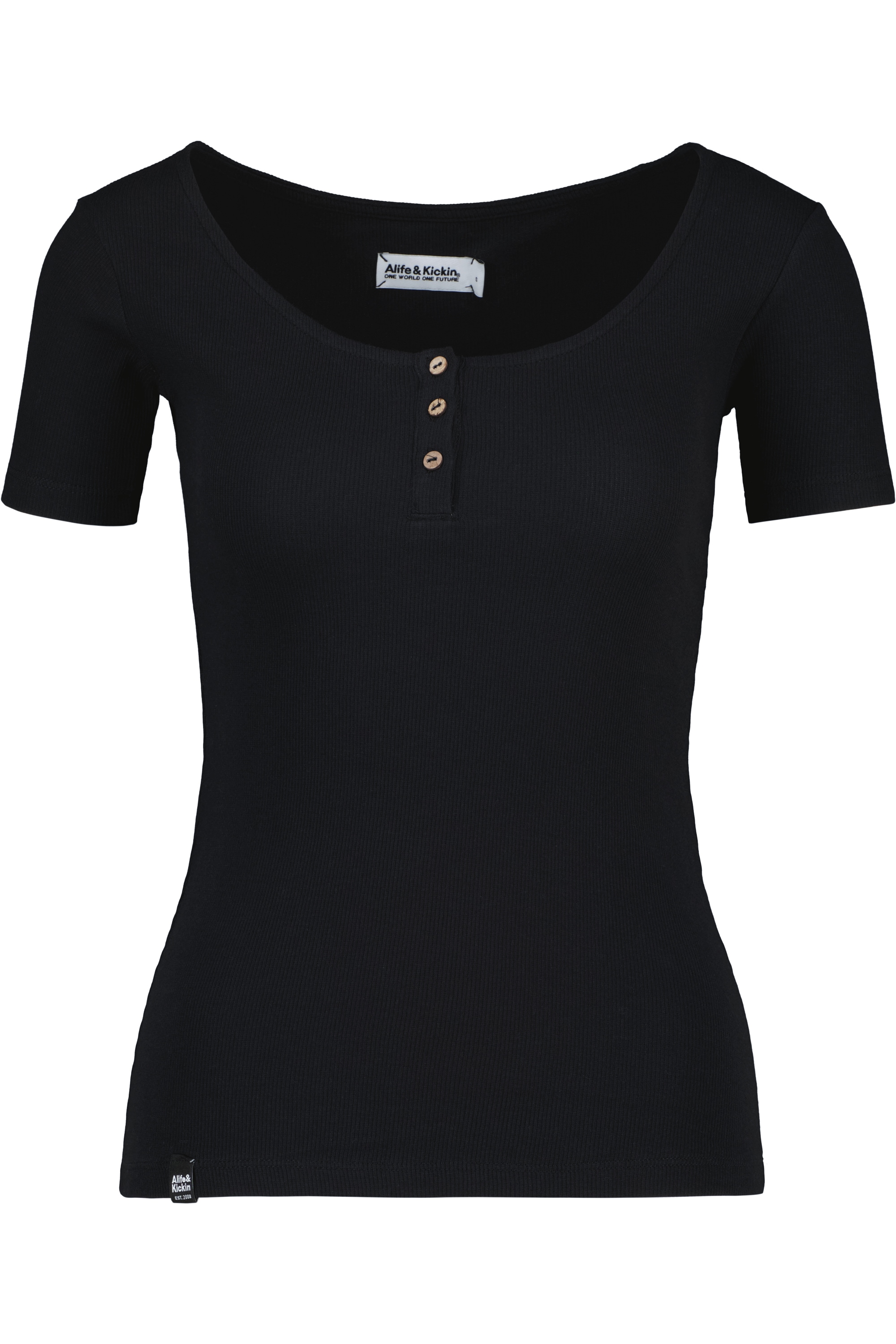 Alife & Kickin "Damen RosaAK A Kurzarmshirt, T-Shirt"