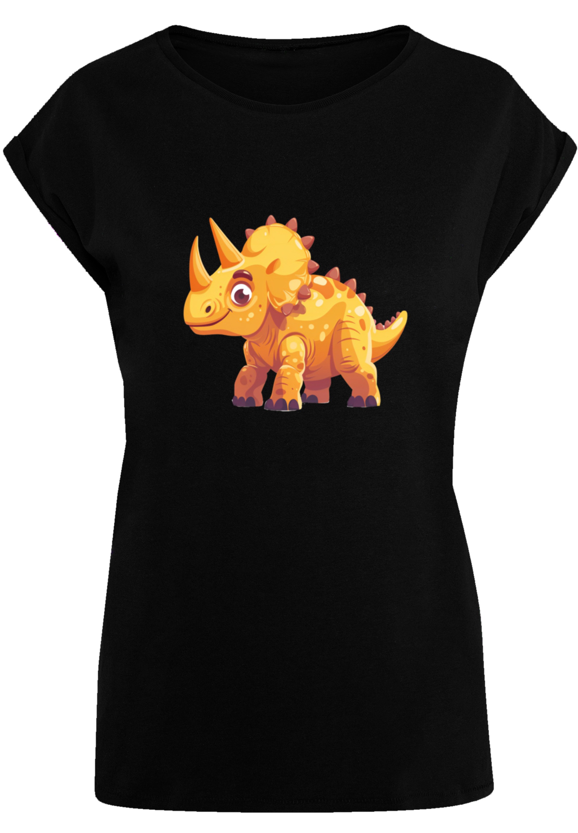 F4NT4STIC T-Shirt »Süßer Triceratops Dinosaurier«, Premium Qualität