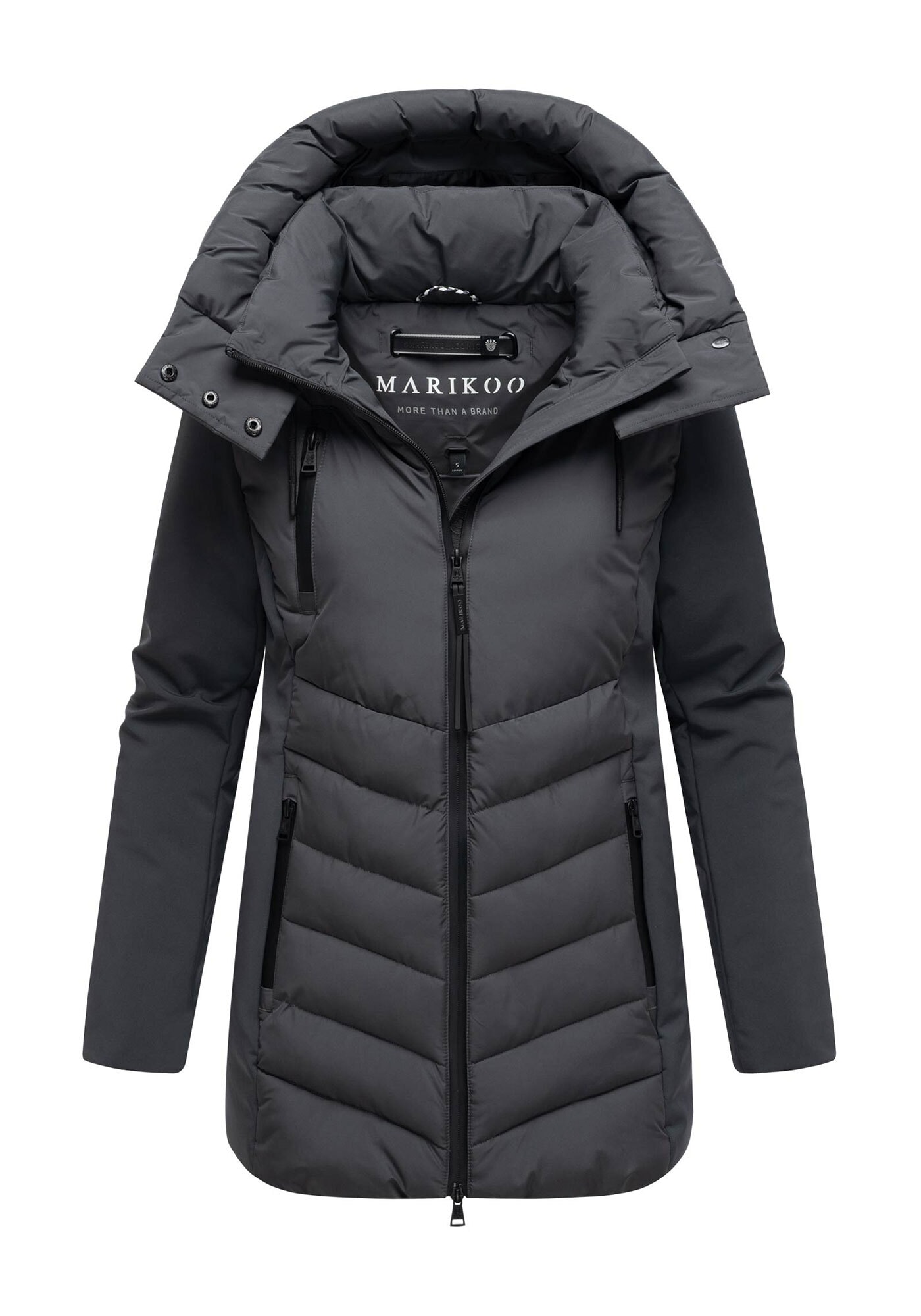 Marikoo Winterjacke »Tivaa«, Feminine Silhouette