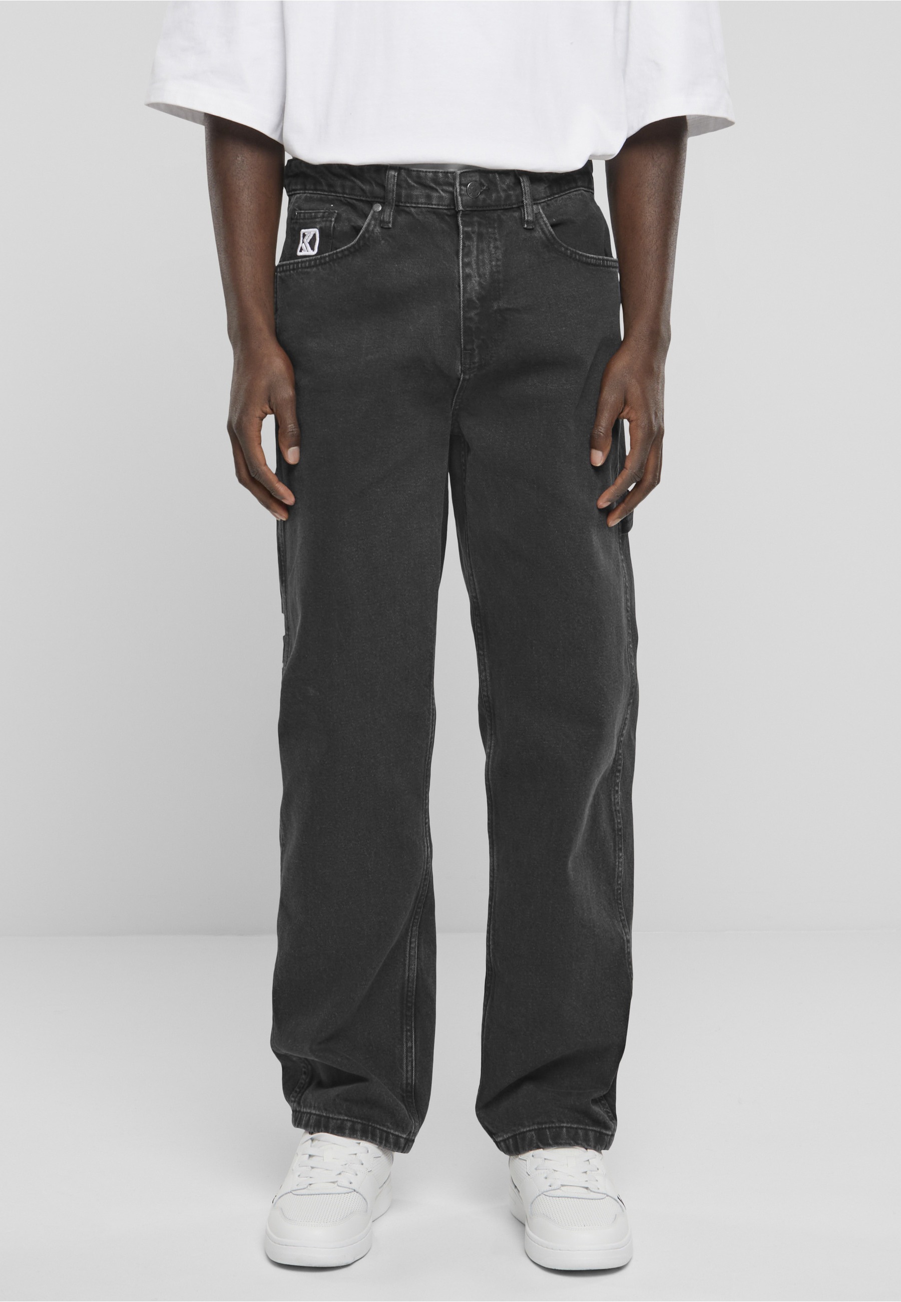 Karl Kani Bequeme Jeans »Karl Kani Herren KMI-PL063-001-03 KK Retro Baggy Workwear Denim« 1 Stk.