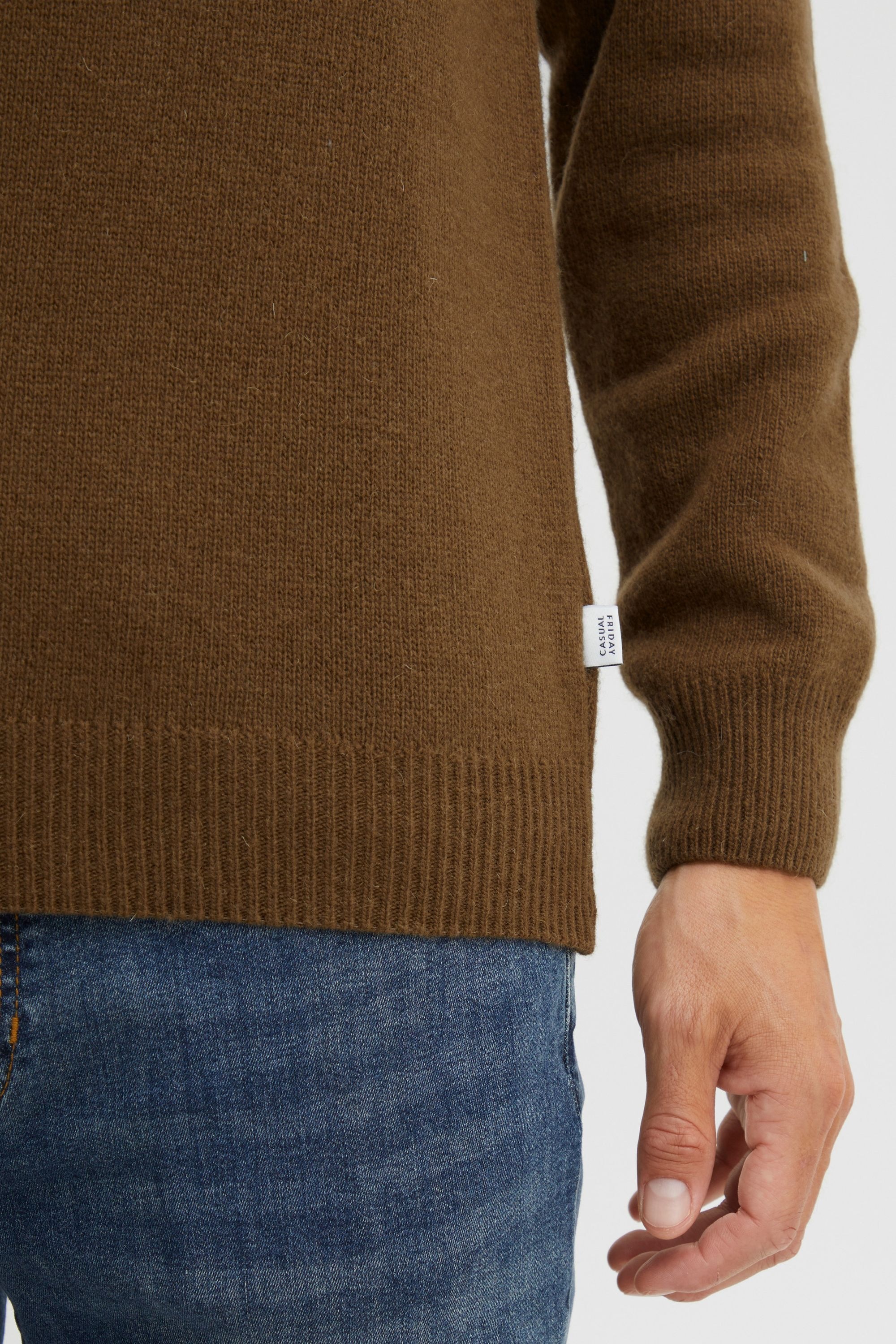 Casual Friday Strickpullover »Strickrollkragenpull CFKarl«