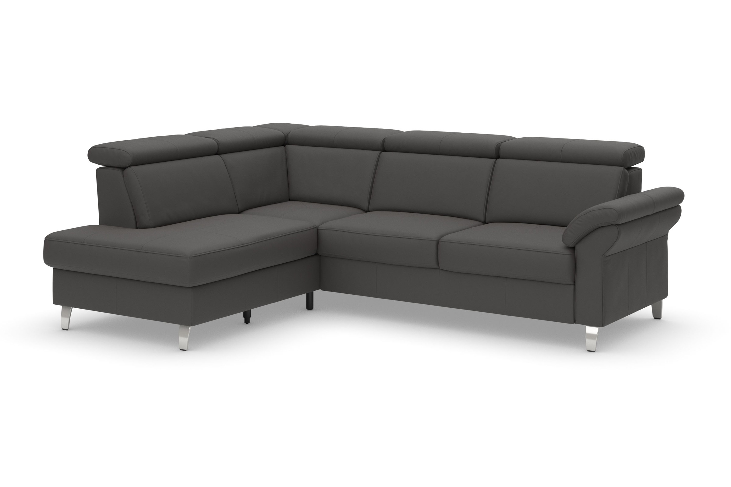 Thumbnail - sit&more Ecksofa "Arngast L-Form" inklusive Kopfteilverstellung und Federkern