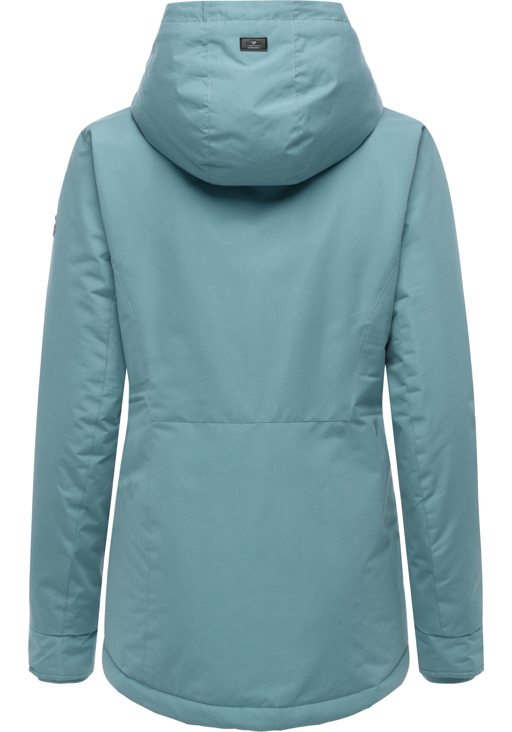 Thumbnail - Ragwear Kurzmantel "Alvena YOUMODO" Wasserdichter Damen Mantel mit verstellbarer Kapuze