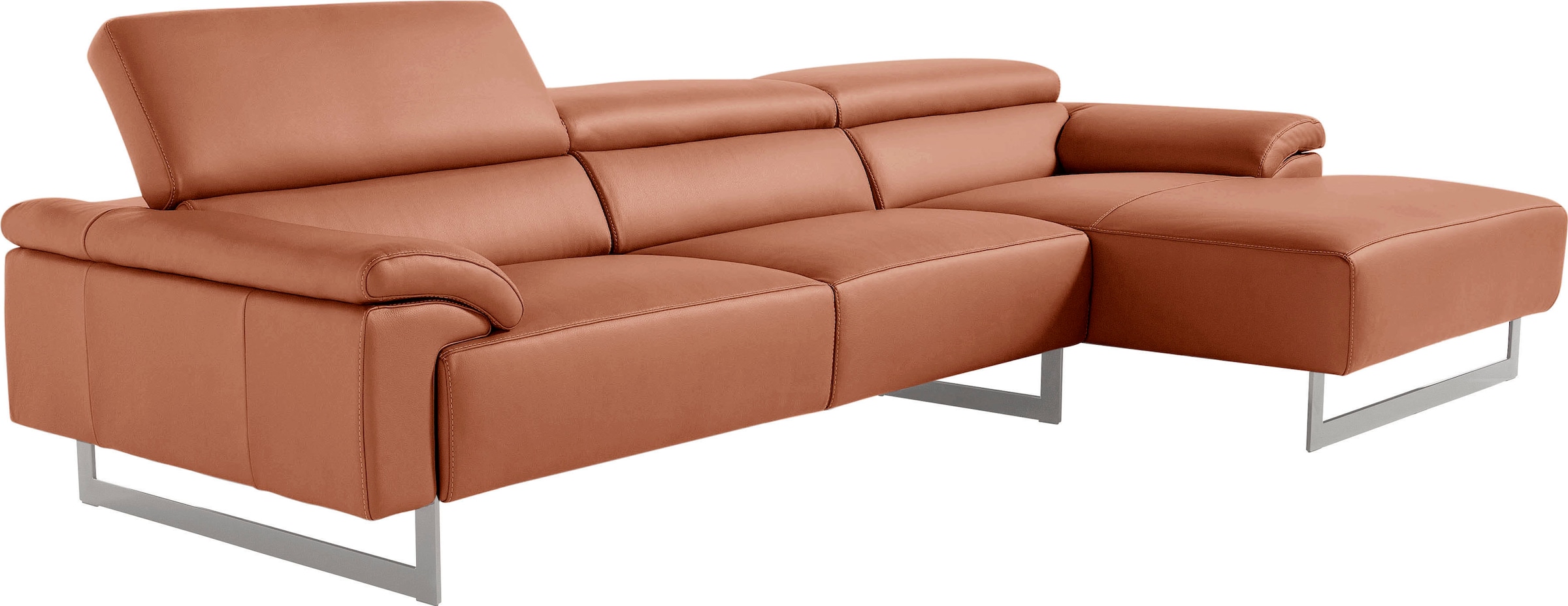 Egoitaliano Ecksofa "Malika, edel und bequem, Designsofa mit hochwertigen B günstig online kaufen