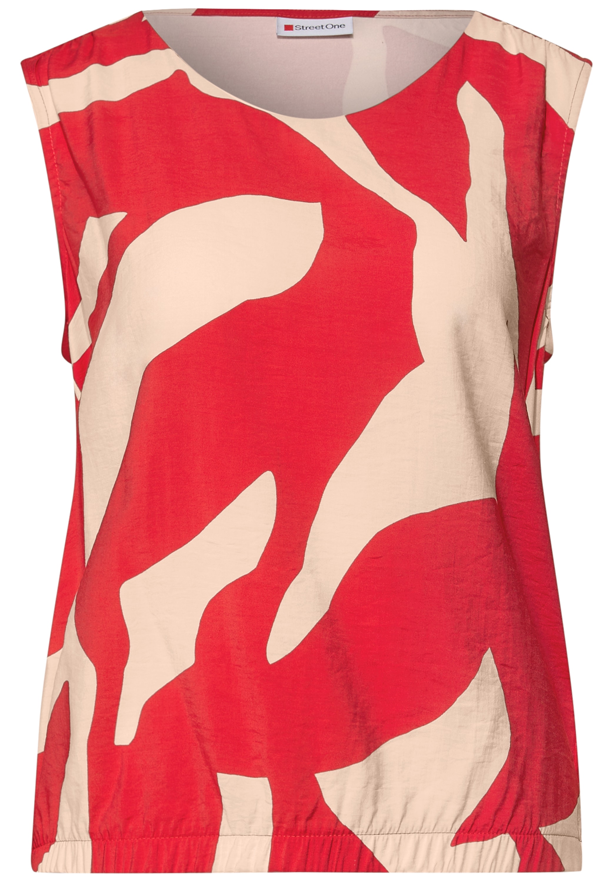 STREET ONE Shirttop, mit Elastikbund