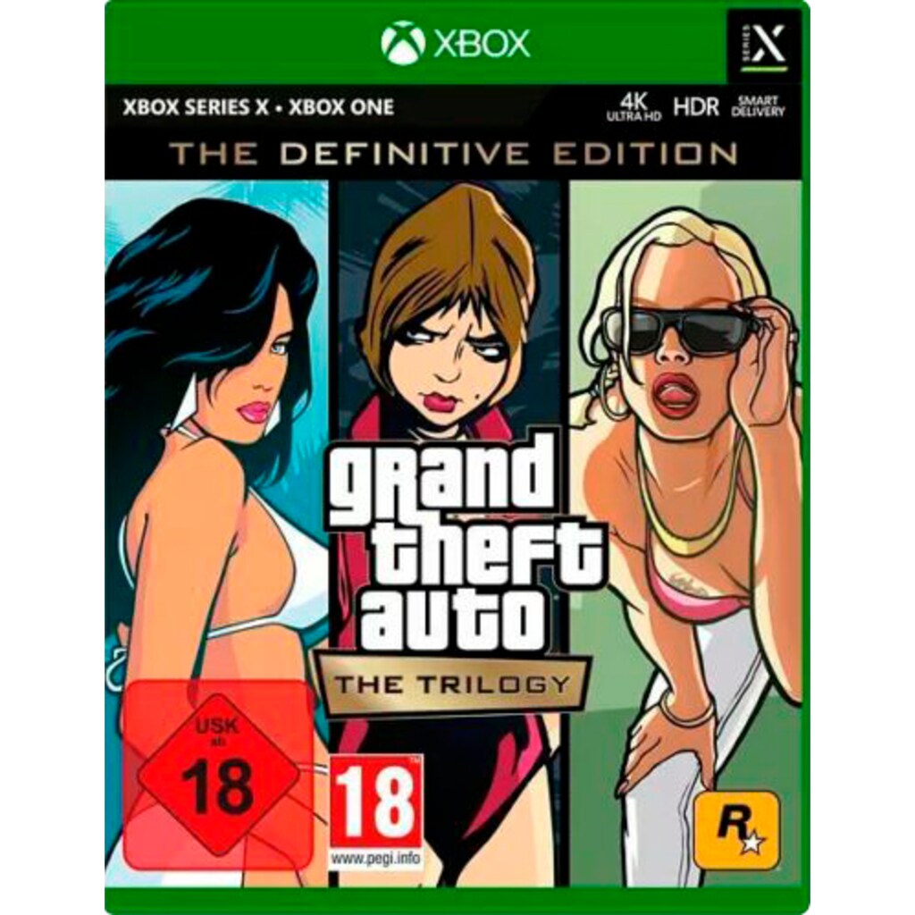 Rockstar Games Spielesoftware »Grand Theft Auto: The Trilogy«, Xbox Series X-Xbox One