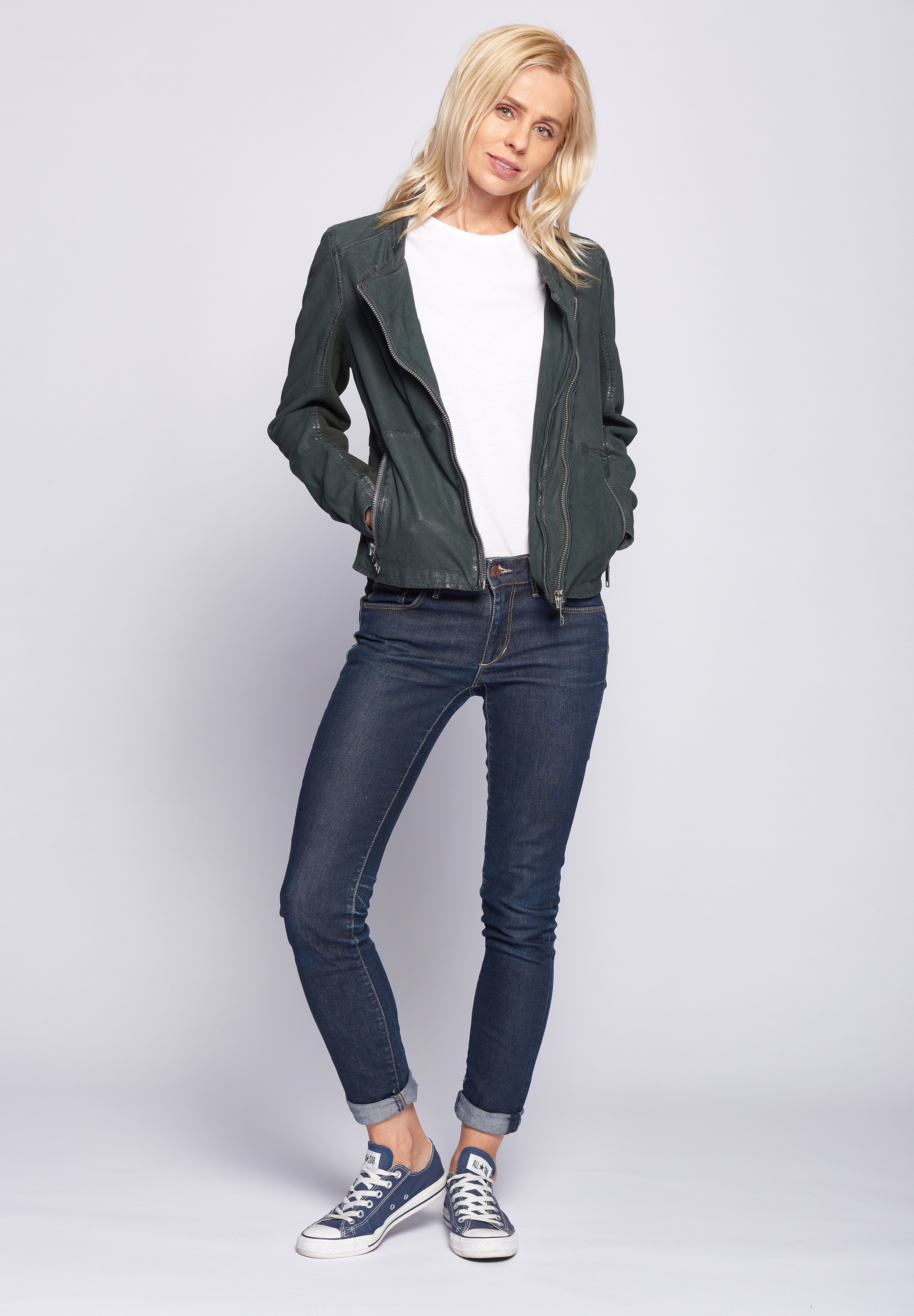Maze Lederjacke »Linden«