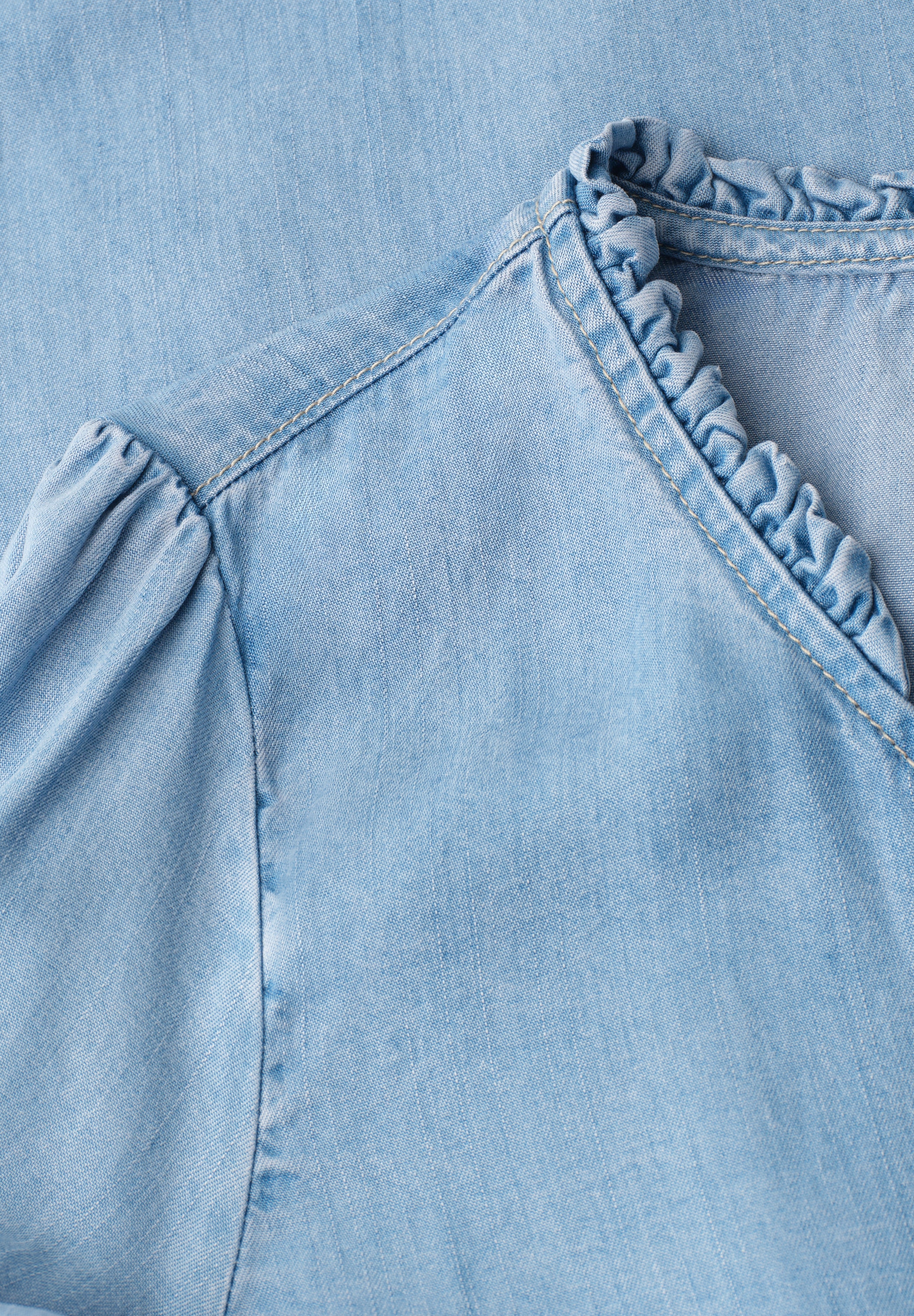 STREET ONE STUDIO Jeanskleid Ohne Taschen aus Lyocell