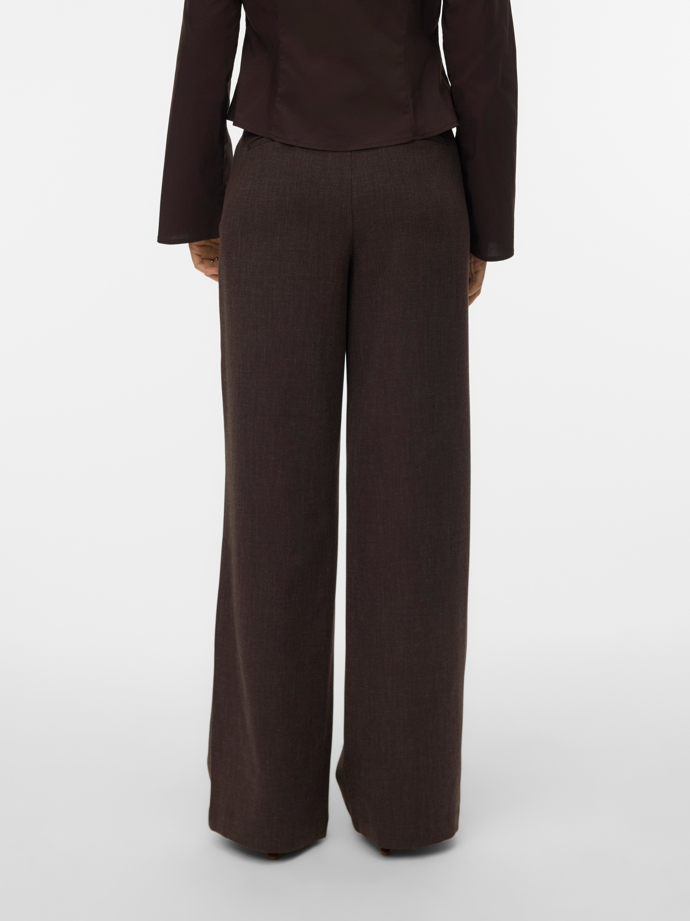 Vero Moda Anzughose "VMBESTIE HW WIDE PANT NOOS" Materialmix, weite Form, m günstig online kaufen