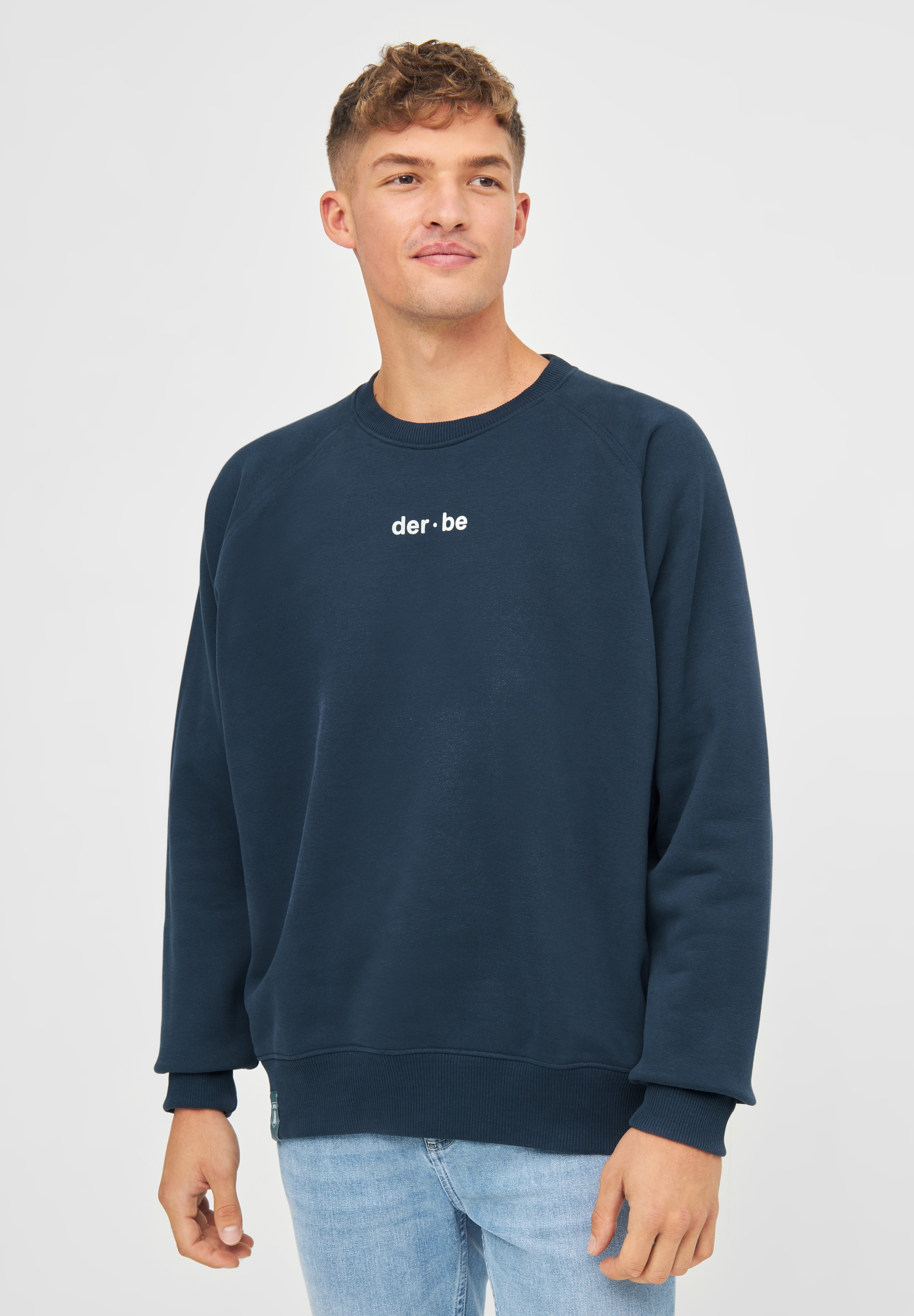 Sweatshirt »Derbe Bedeutung«, Rückenprint, Nachhaltig, Organic Cotton