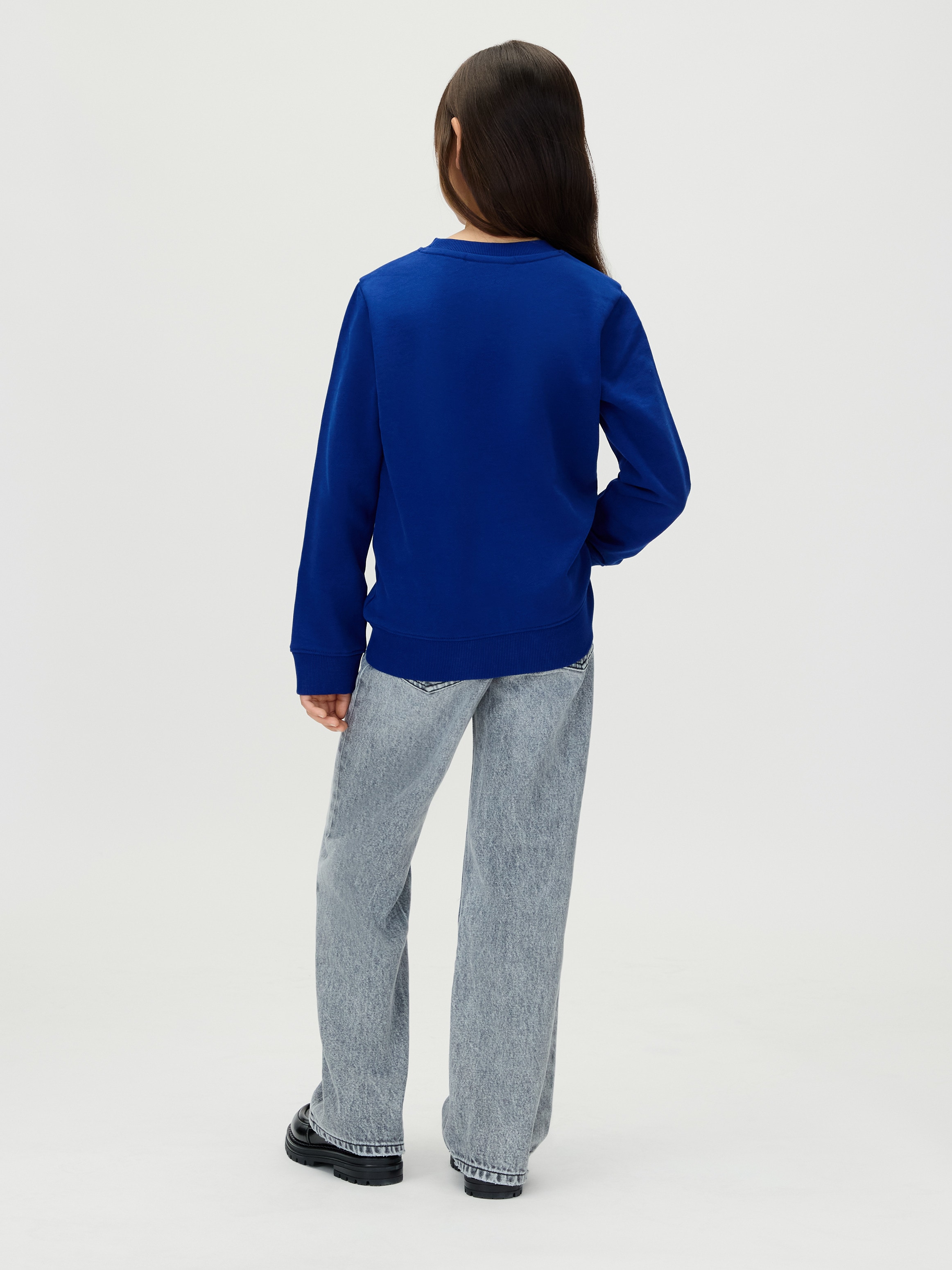 Calvin Klein Jeans Sweatshirt »CHEST INST. LOGO REGULAR CN«, für Kinder bis 16 Jahre, Logo-Schriftzug, Unisex