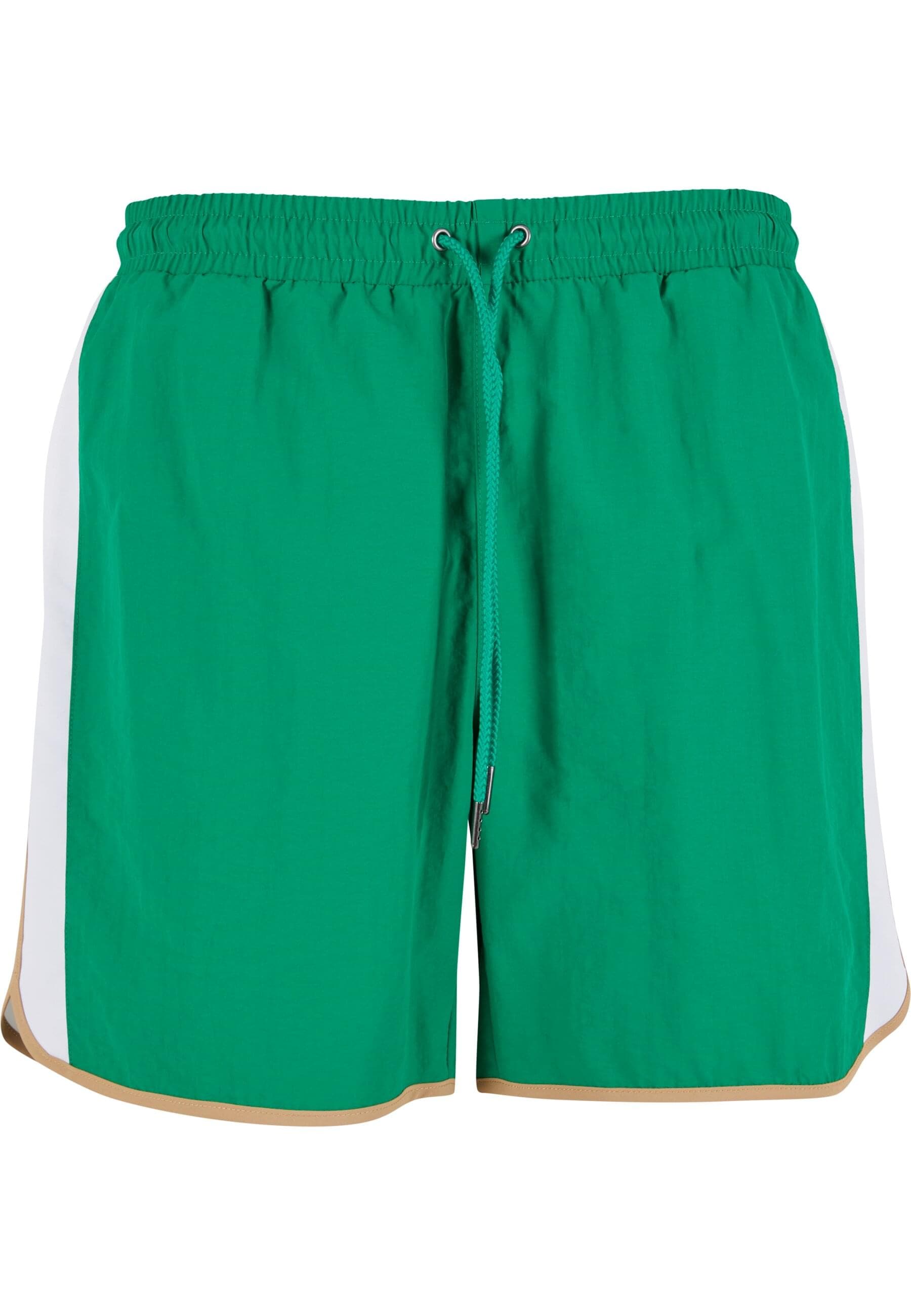 URBAN CLASSICS Badeshorts "Urban Classics Retro Look Swim Shorts" günstig online kaufen