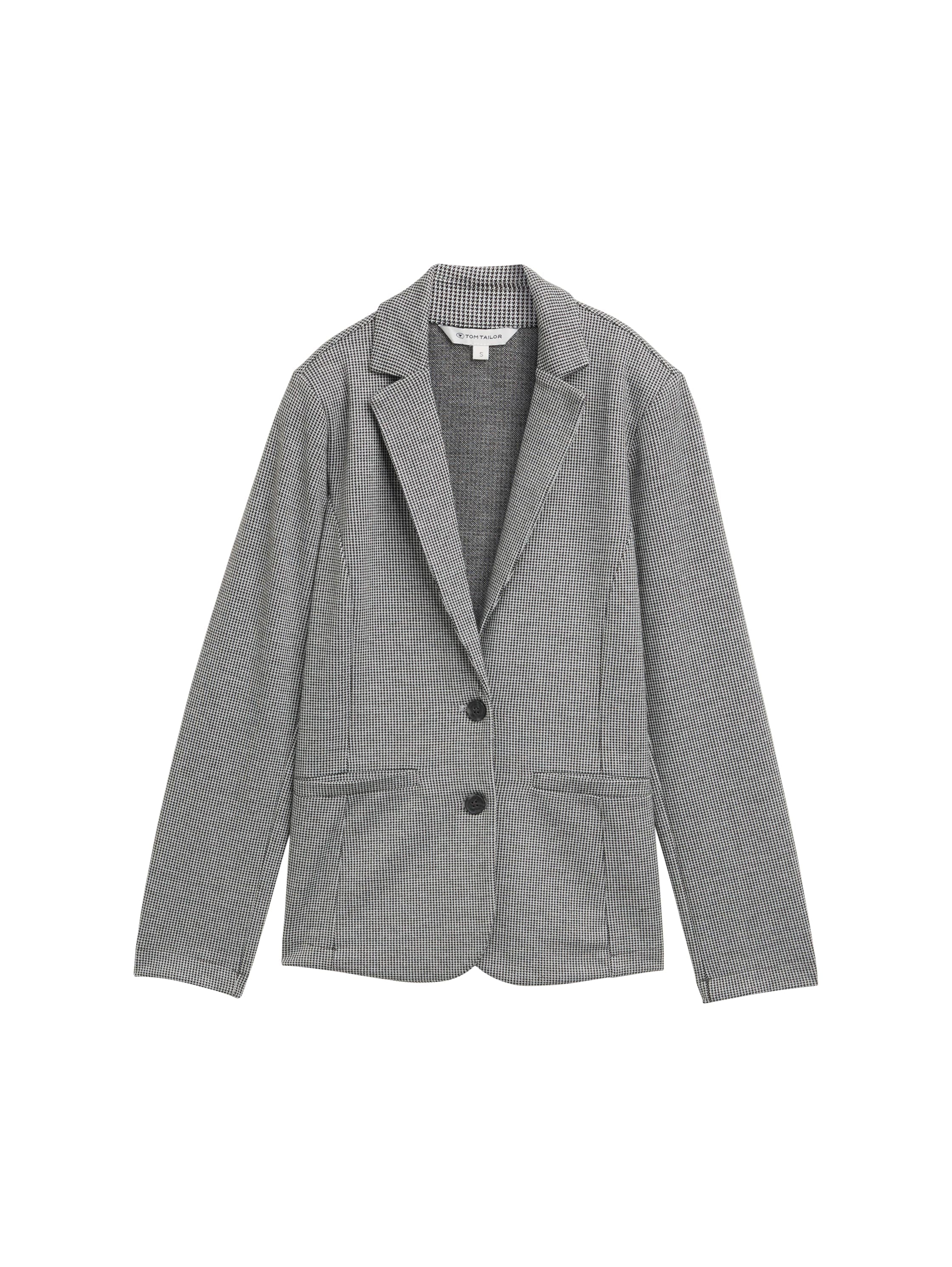 TOM TAILOR Jackenblazer, mit Karo Muster