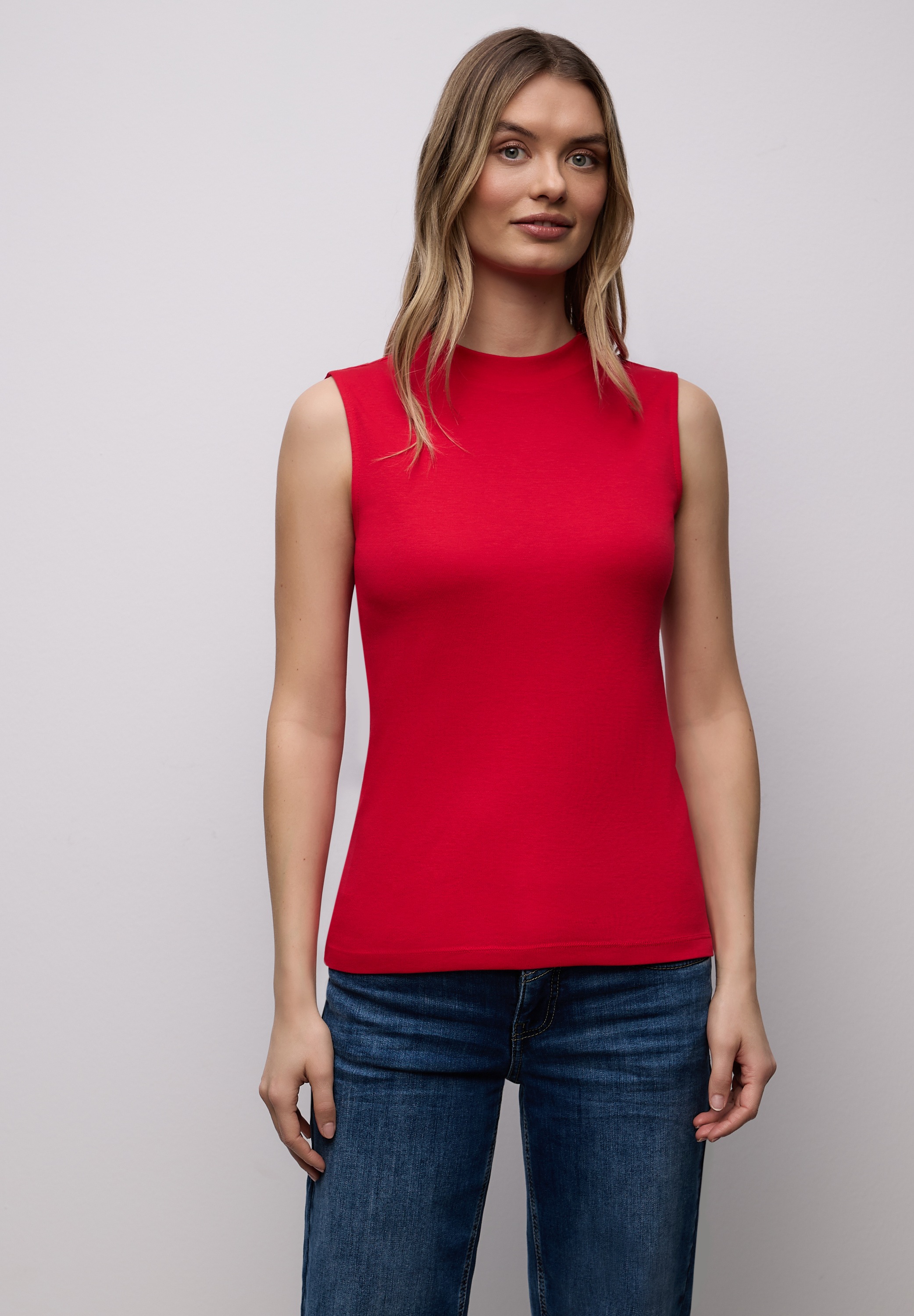 STREET ONE Trägertop mit Turtleneck