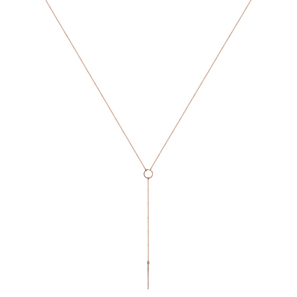 Elli Collierkettchen »Y-Kette Trend Minimal 925 Silber«