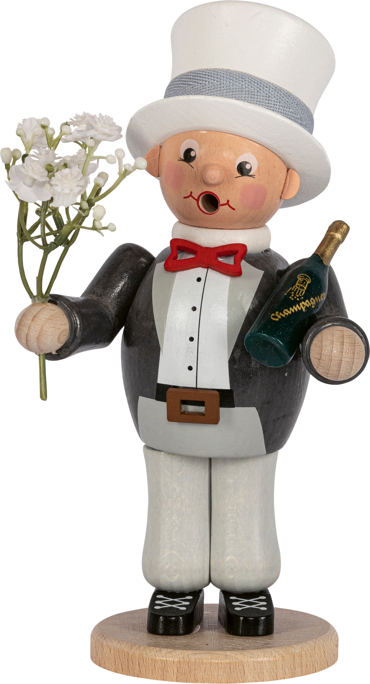 SAICO Original Räuchermännchen "Gratulant" BxHxT: 13x21,5x11,5 cm günstig online kaufen