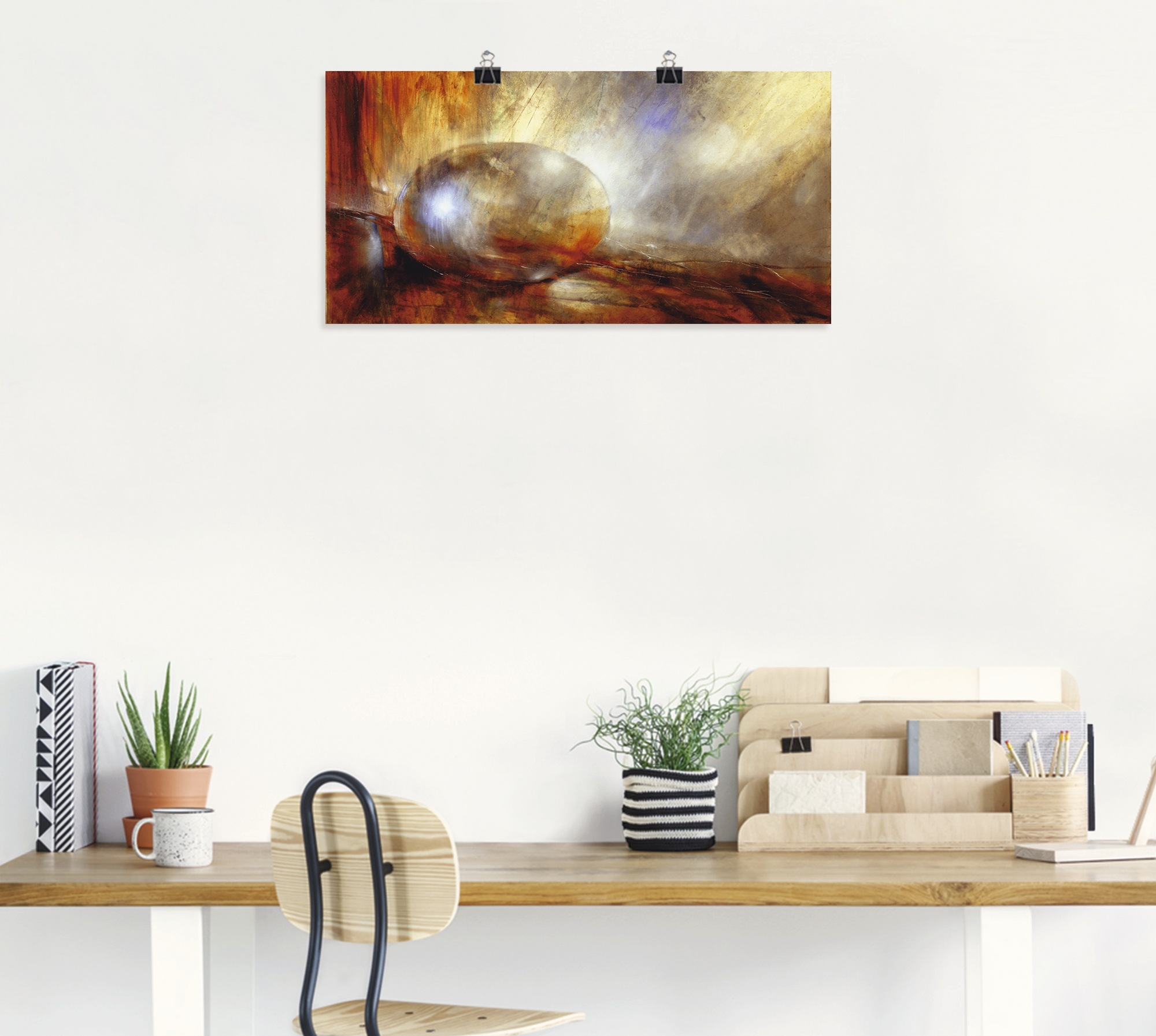 Artland Wandbild »Brainstorming«, Muster, (1 St.), als Leinwandbild, Poster in verschied. Größen