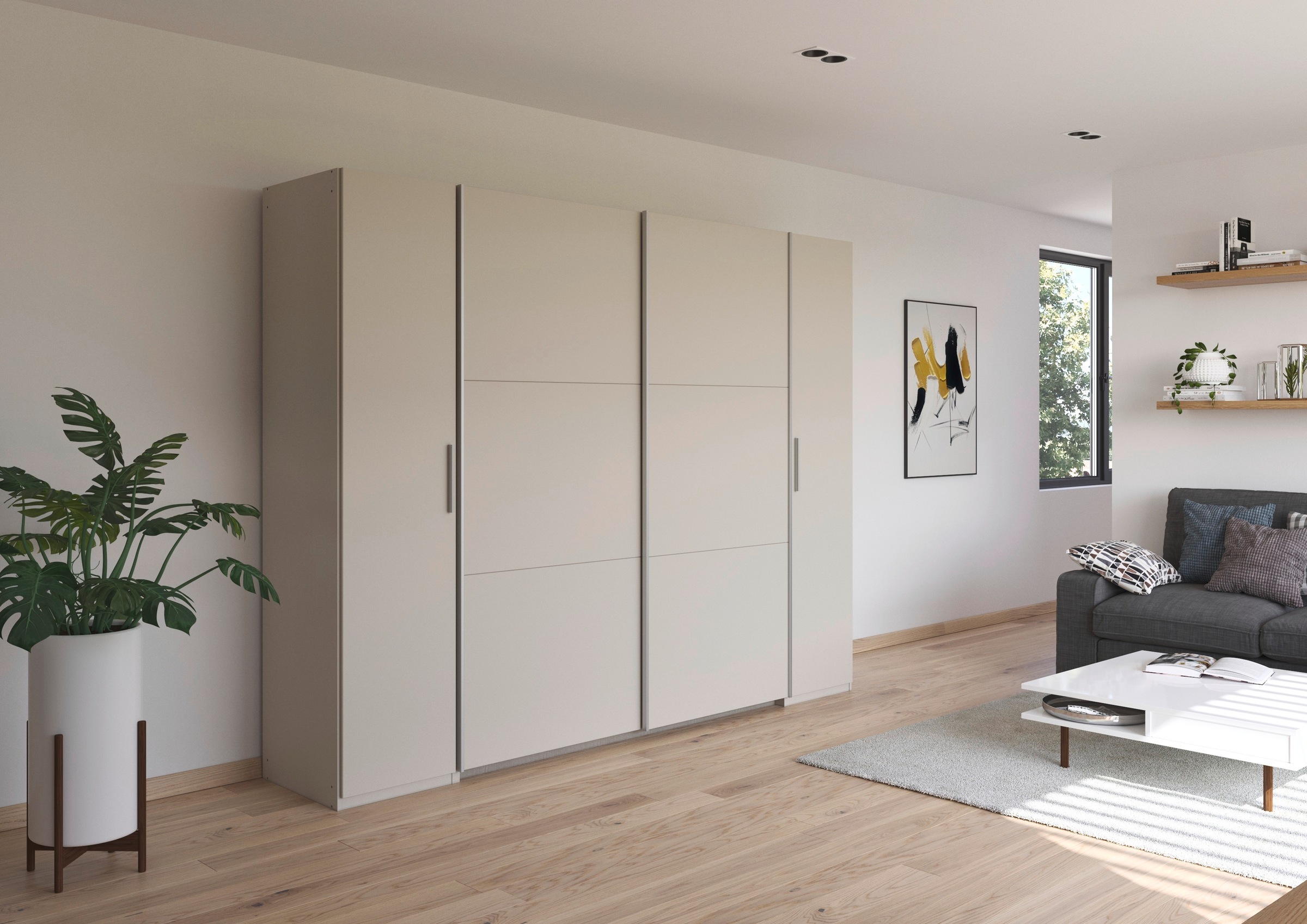 rauch Schwebetürenschrank "Kleiderschrank Drehtürenschrank Schrank Garderob günstig online kaufen