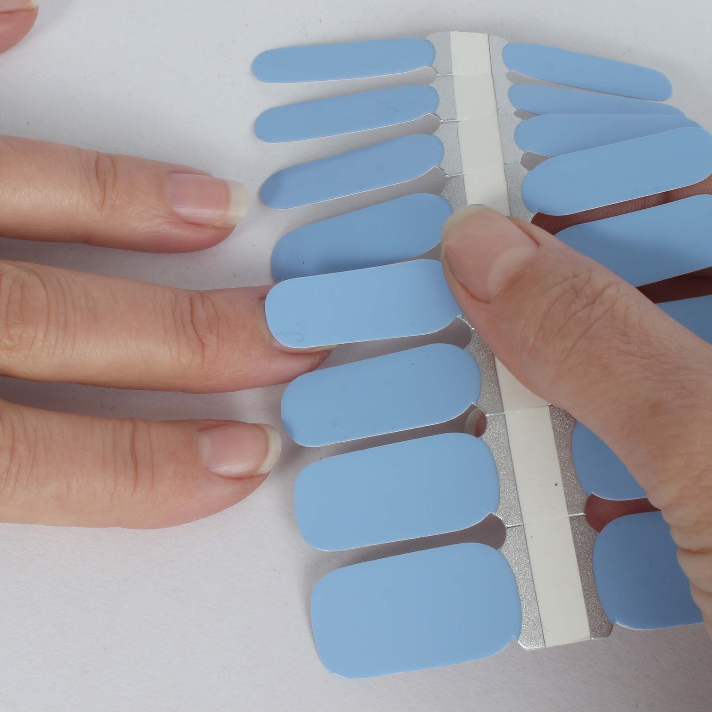 Vargu Nageldesign Zubehör »solid blue«, aus zertifizierter Produktion (SGS / SEDEX) und Material (FSC)
