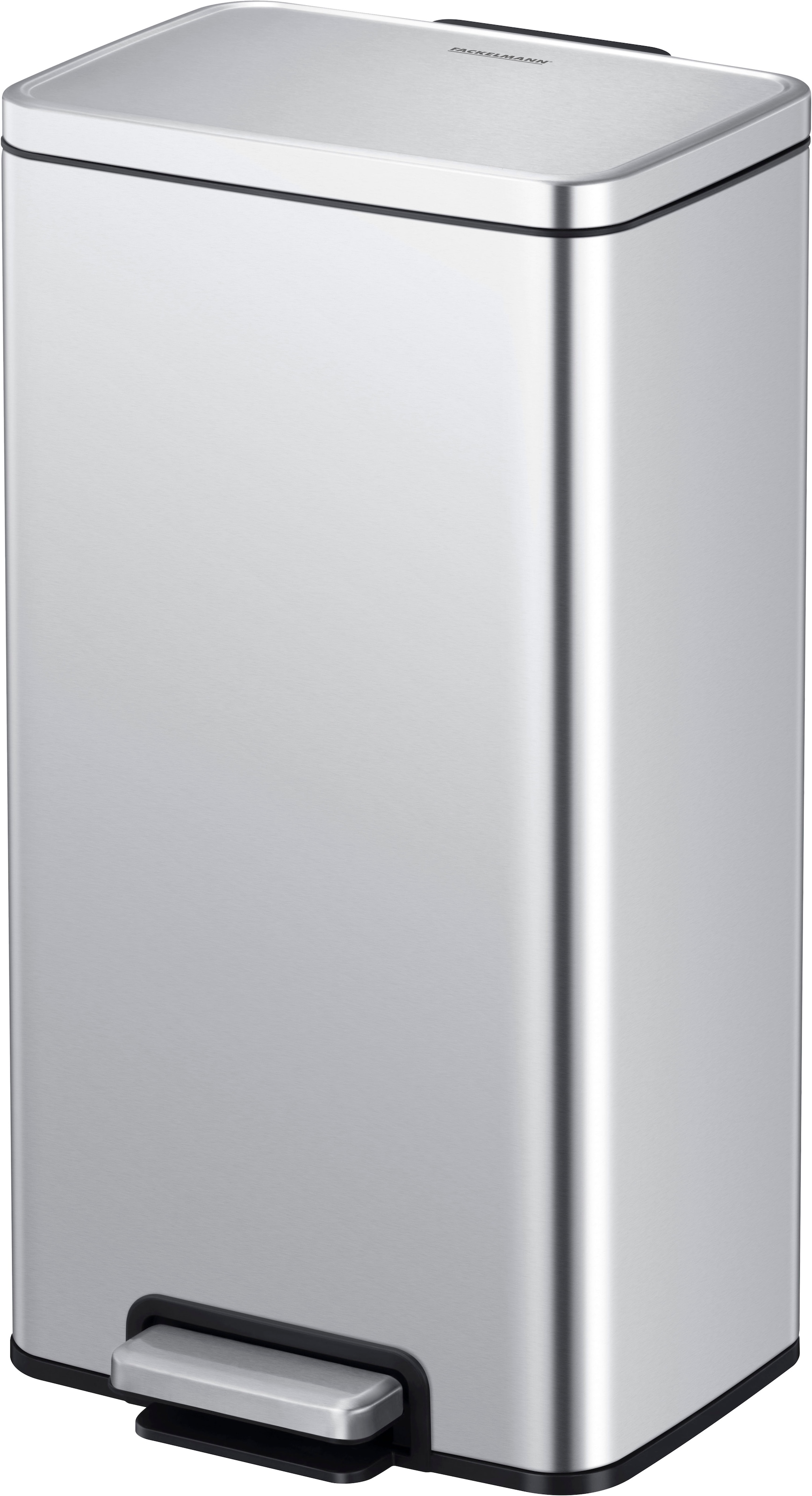 FACKELMANN Mülleimer "CHICAGO, Pedal-Abfalleimer 30L" 1 Behälter fingerabdr günstig online kaufen