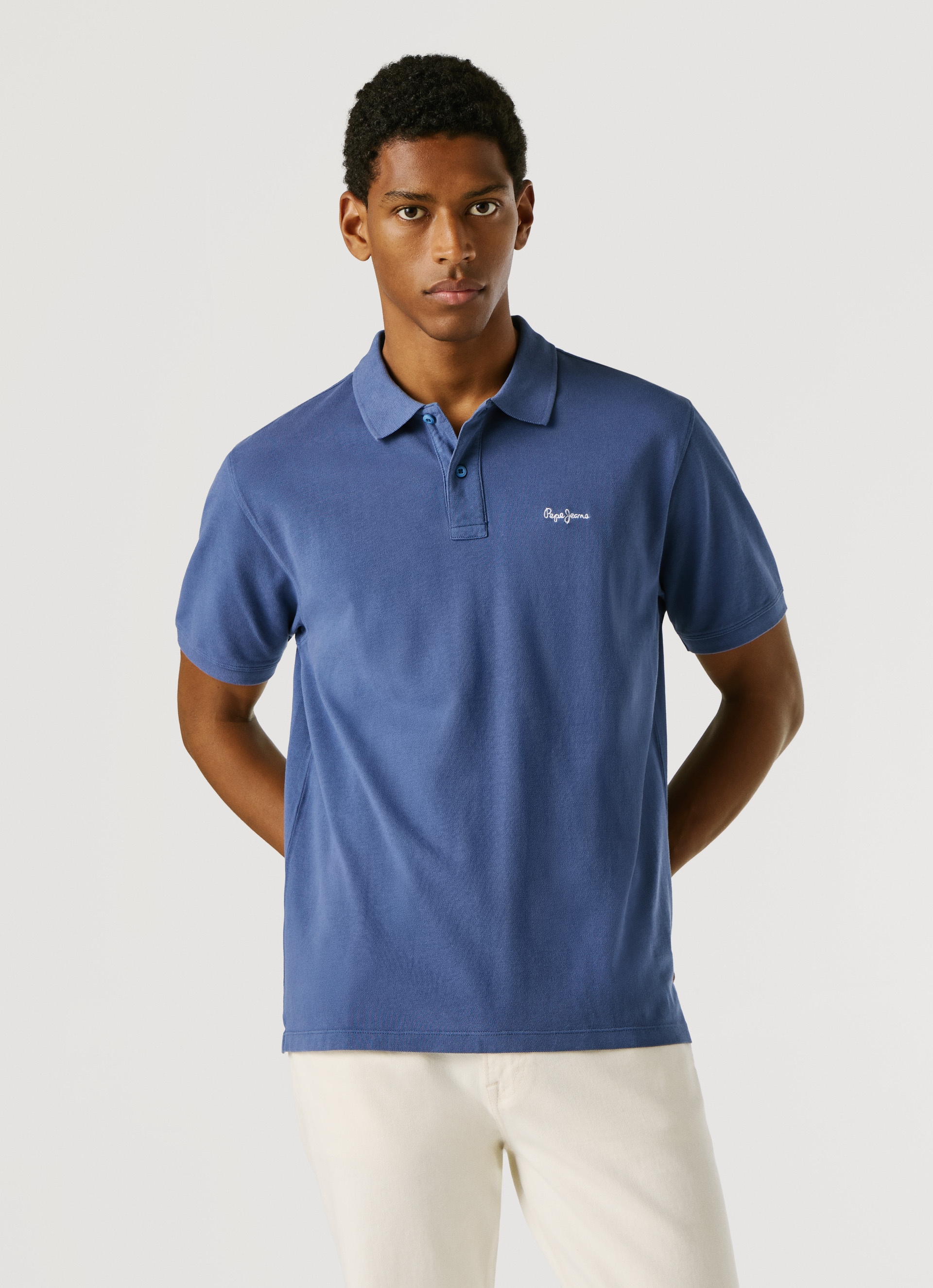 Pepe Jeans Poloshirt "OSCAR" aus Baumwoll-Piqué, mit Logostickerei günstig online kaufen