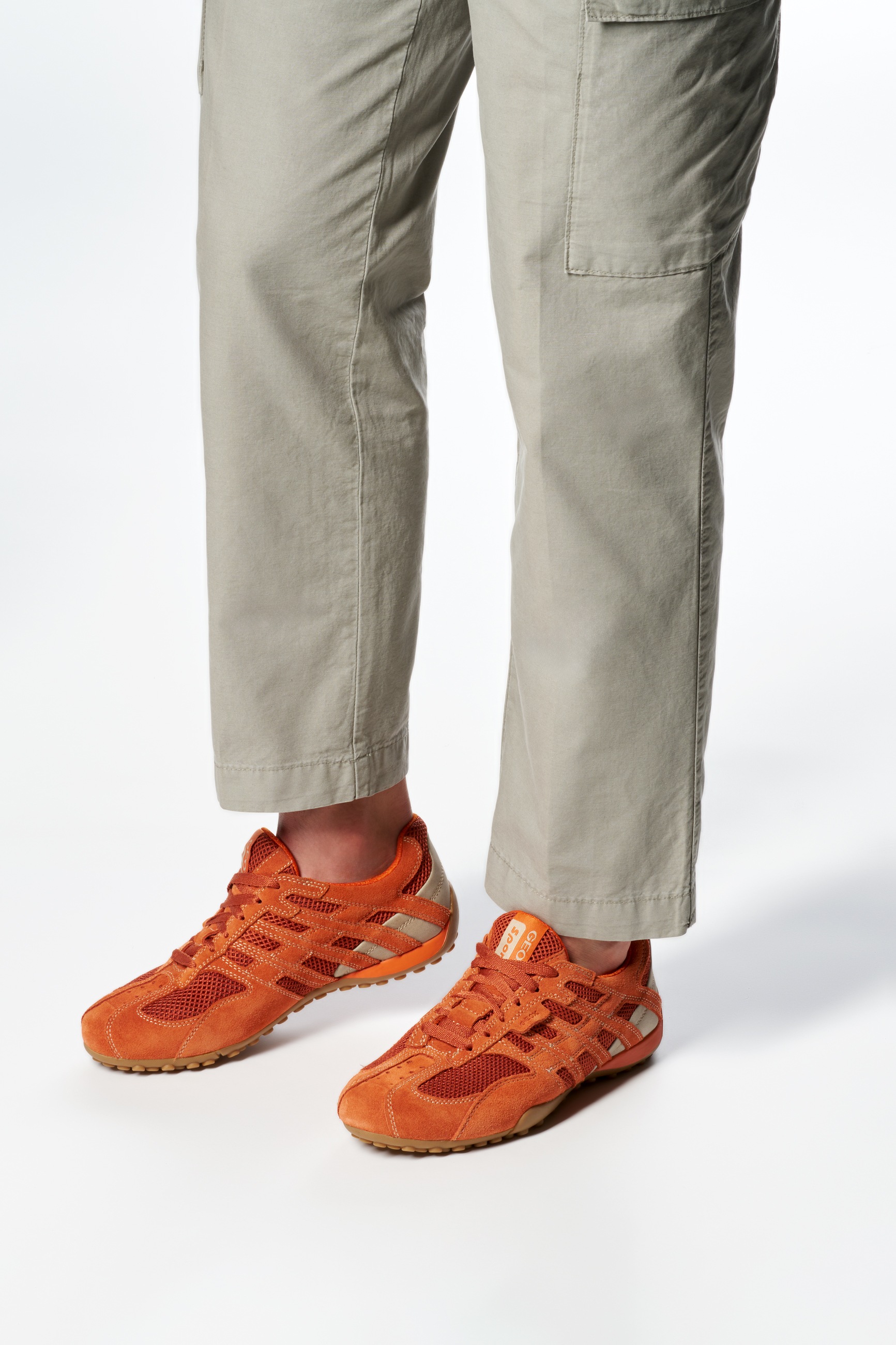 Geox Schnürschuh "U SNAKE ORIGINAL", Schnürschuh, Freizeitschuh, Trekking S günstig online kaufen