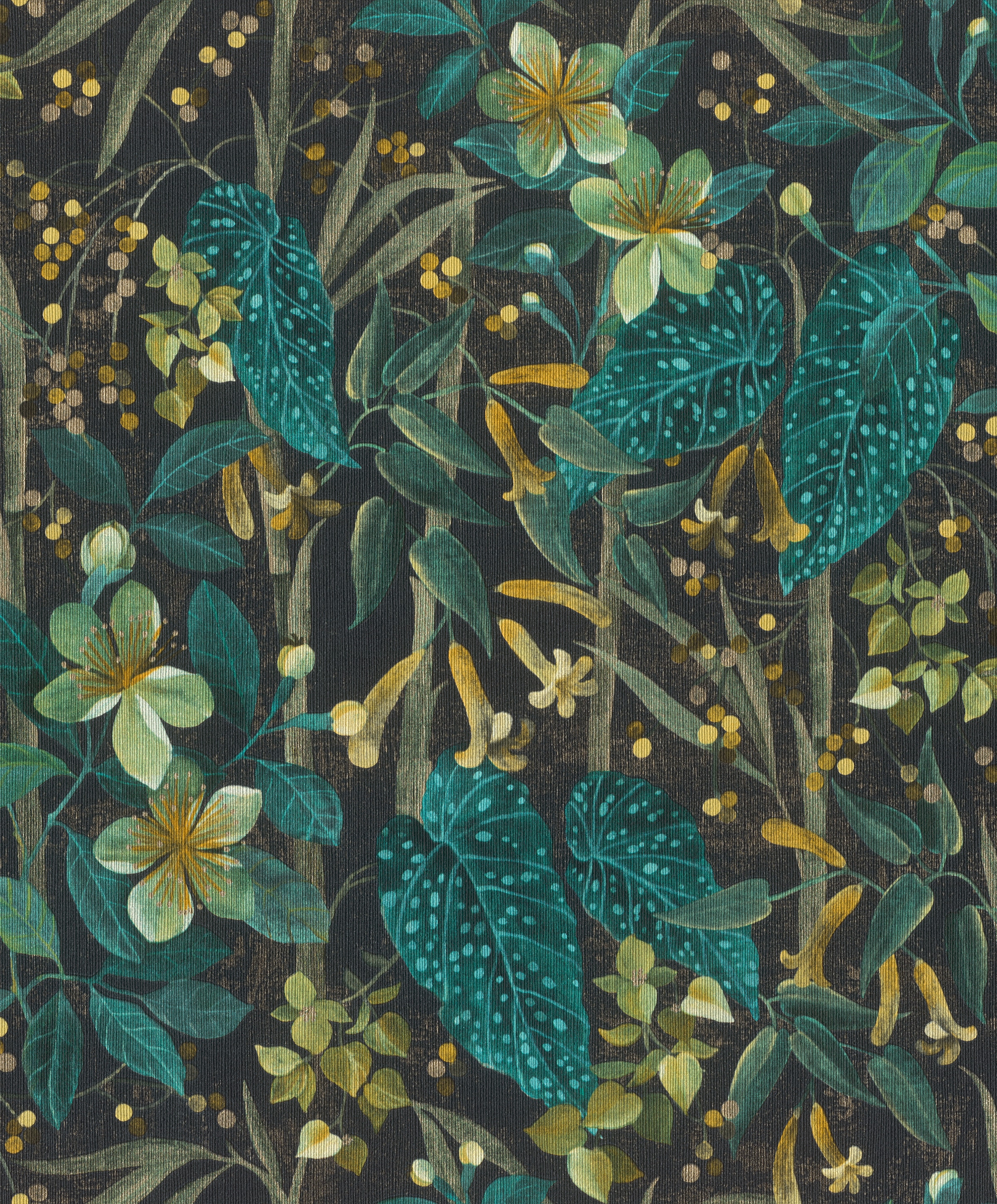 Rasch Vliestapete »Vliestapete Curiosity 538243«, botanisch, Pflanzen
