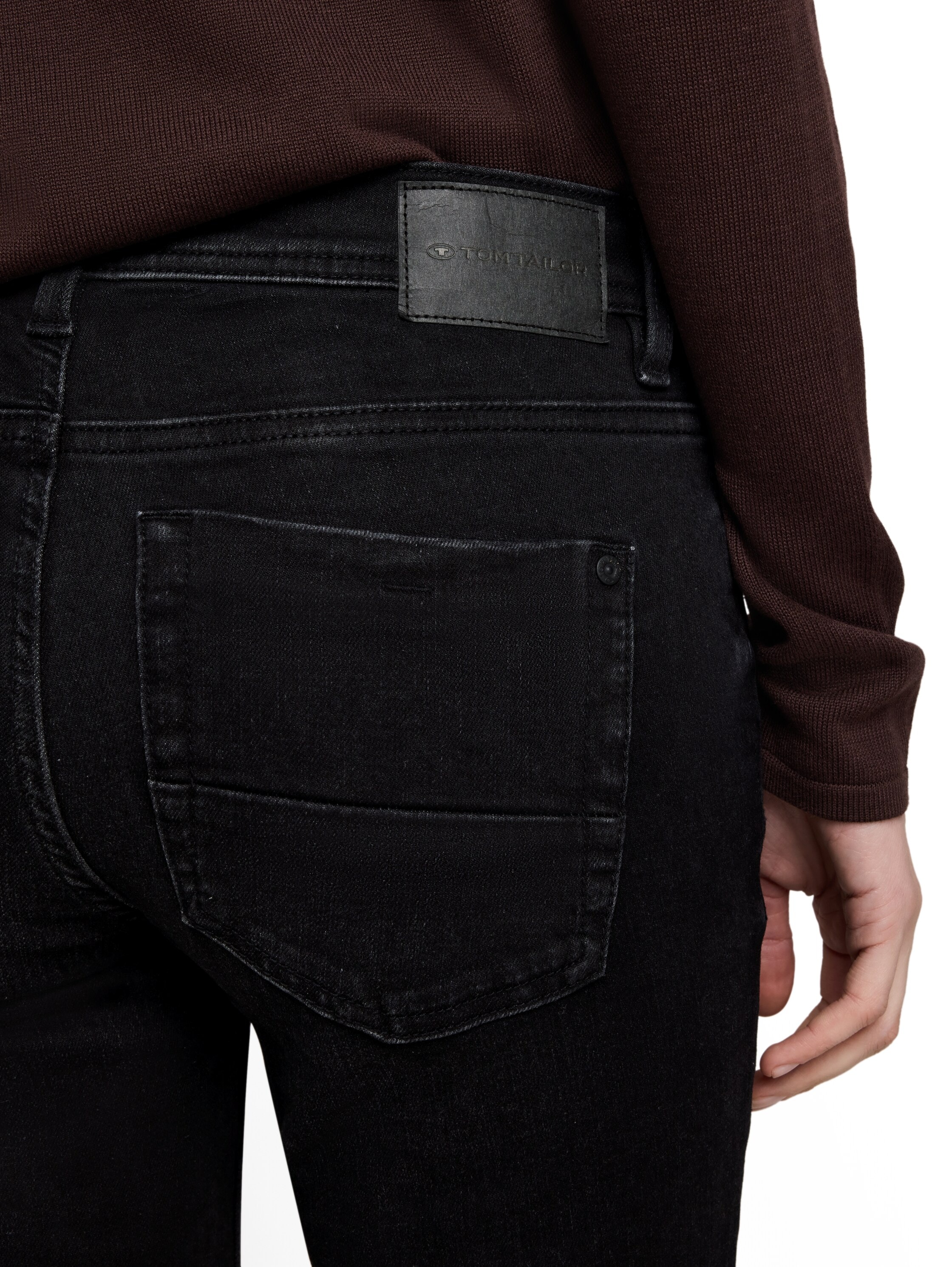 TOM TAILOR Straight-Jeans »LIVA Straight« mit Stretch