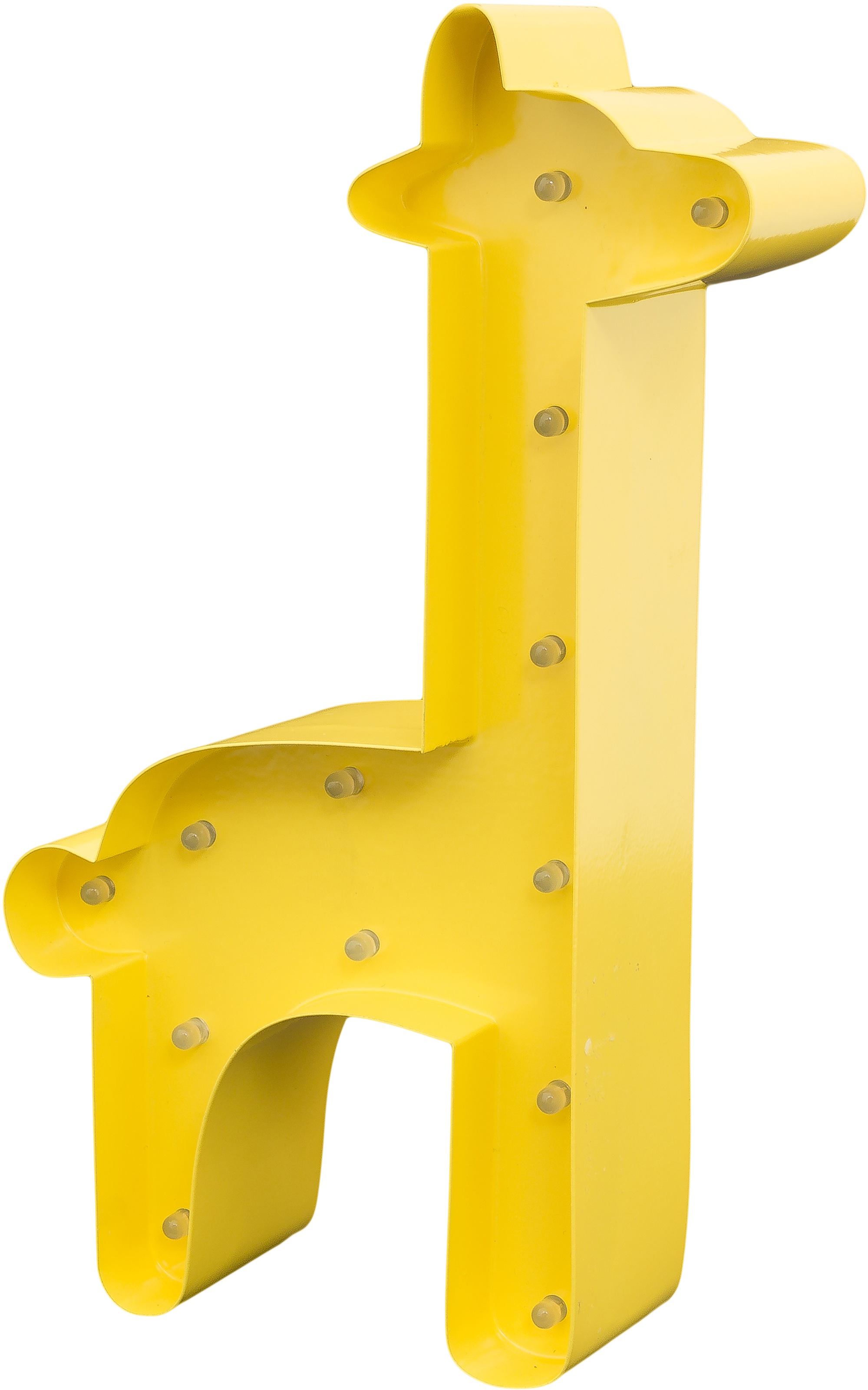 MARQUEE LIGHTS LED Dekolicht »Giraffe«, 13 flammig, Leuchtmittel LED-Modul | LED fest integriert, Wandlampe, Tischlampe Giraffe, Tier, Zoo 13 Leuchtmittel - 14x23 cm