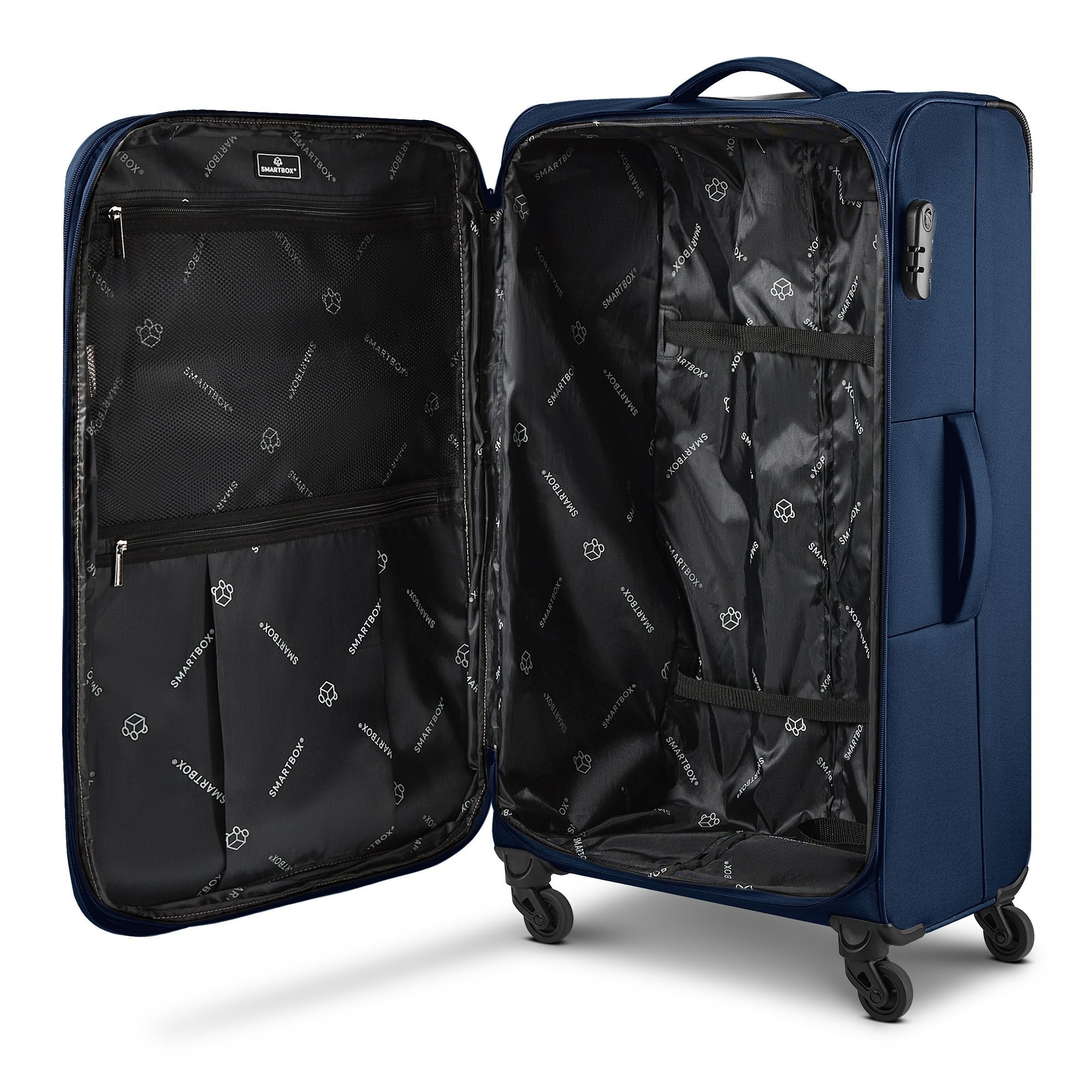 Smartbox Trolley »Edition 04 4 Rollen Trolley 78 cm mit Dehnfalte« 100 l