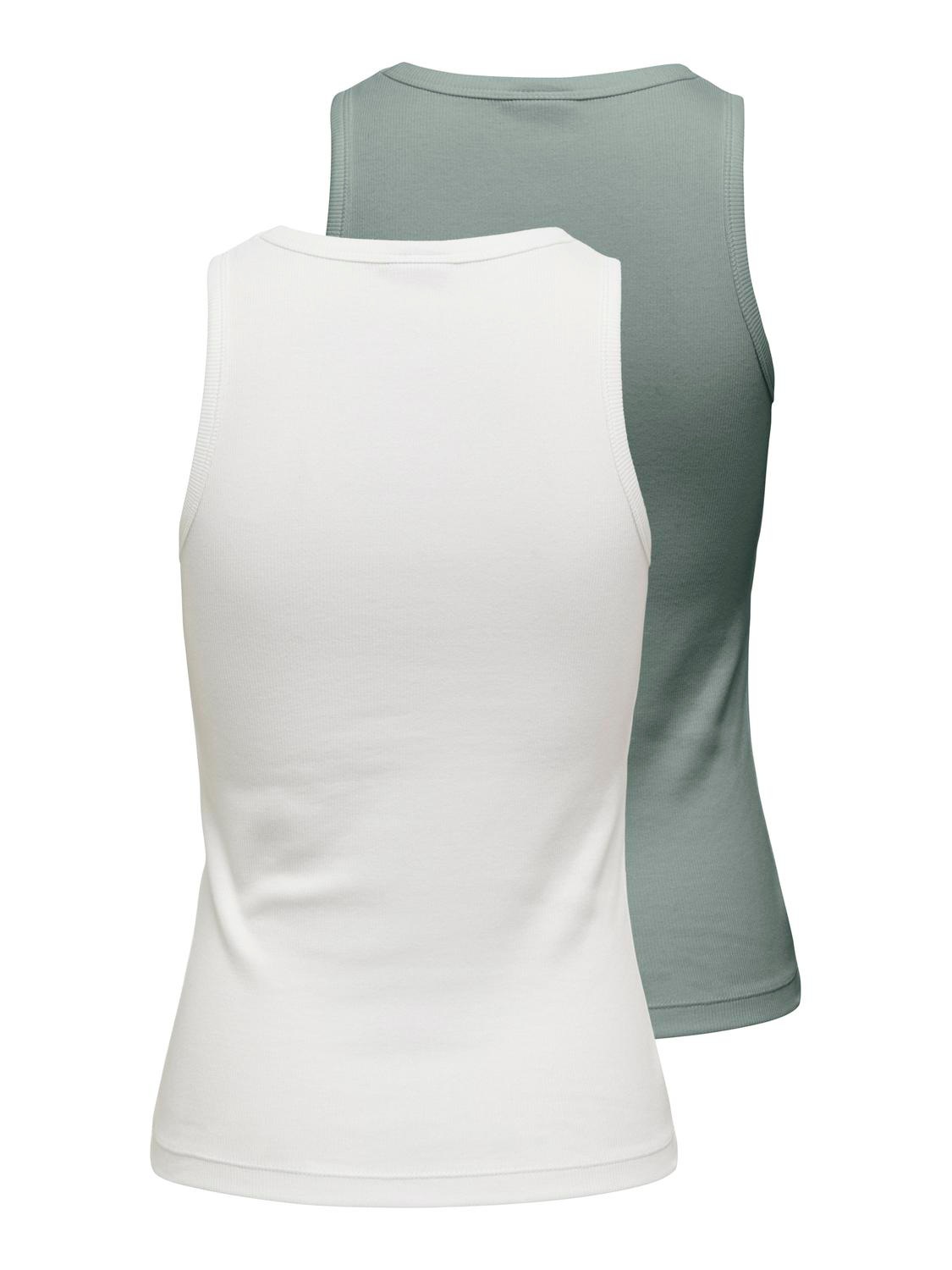 ONLY Tanktop "ONLSALLY TANK TOP 2 PACK CS JRS" Packung, 2er-Pack, 2 günstig online kaufen