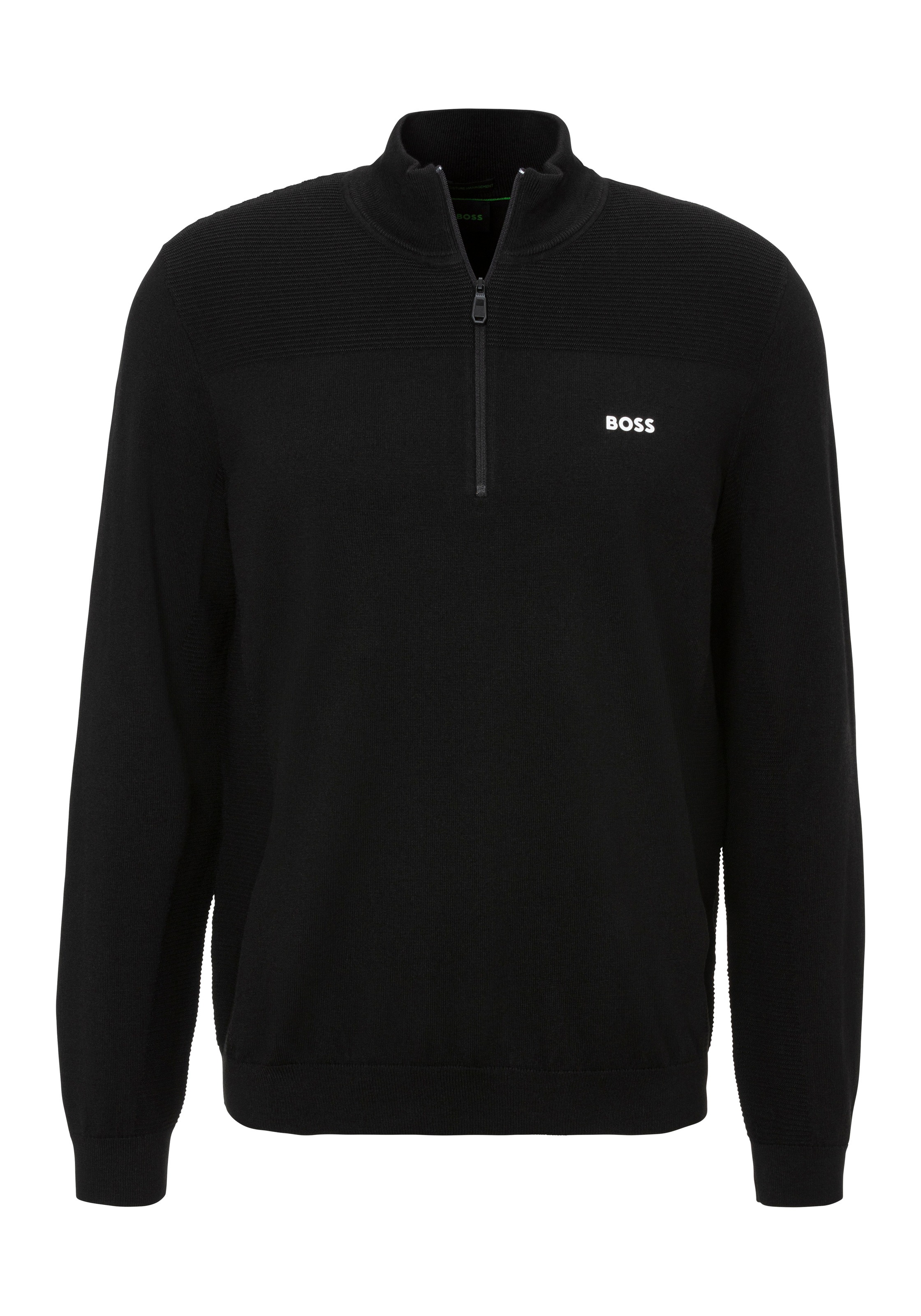 BOSS GREEN Strickpullover "Momentum-X QZ", mit Reißverschluss günstig online kaufen