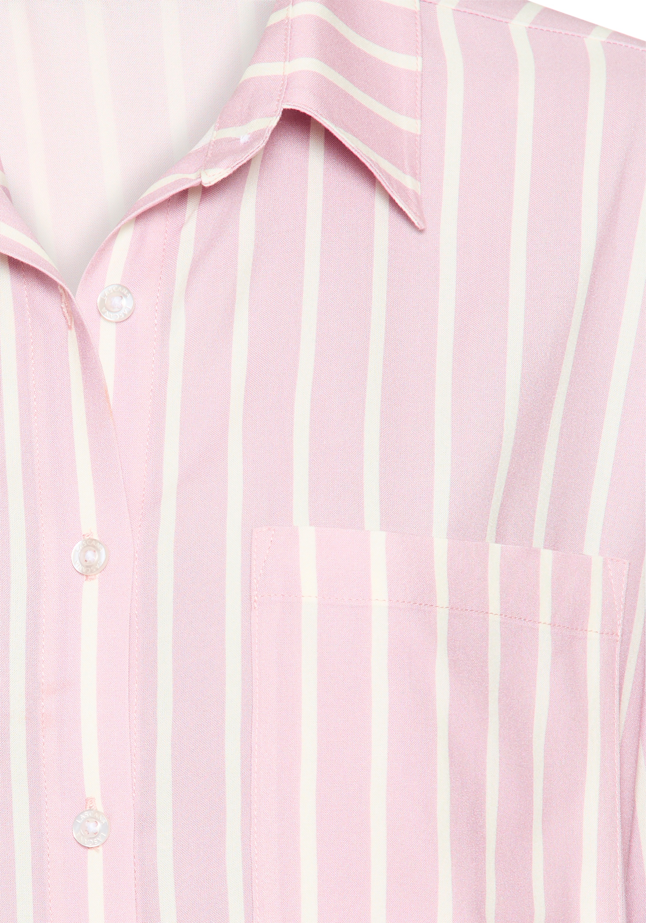 LASCANA Pyjamaoberteil in leichter Viskose Web-Qualität