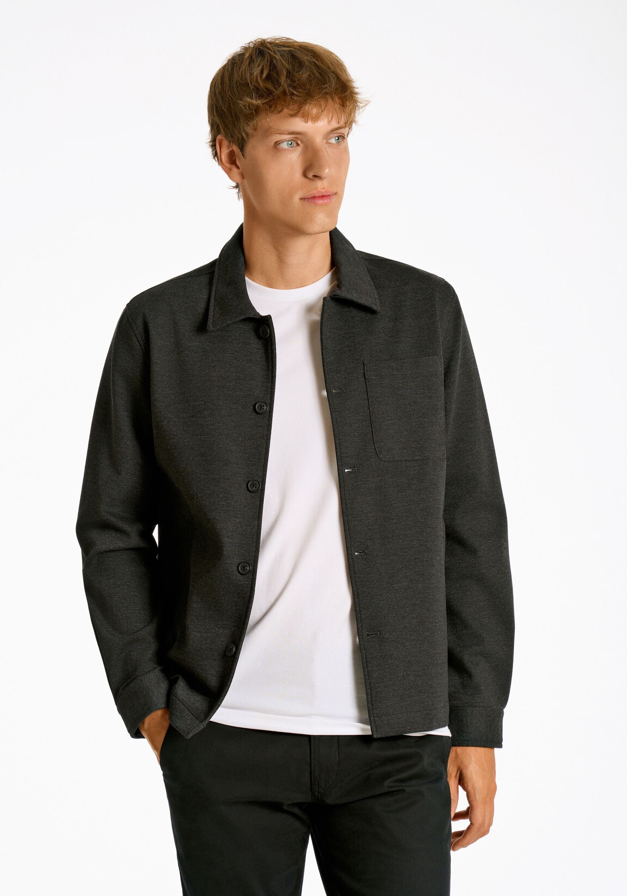 LINDBERGH Hemdjacke "Lindbergh Oberhemd, Hemdjacke" günstig online kaufen