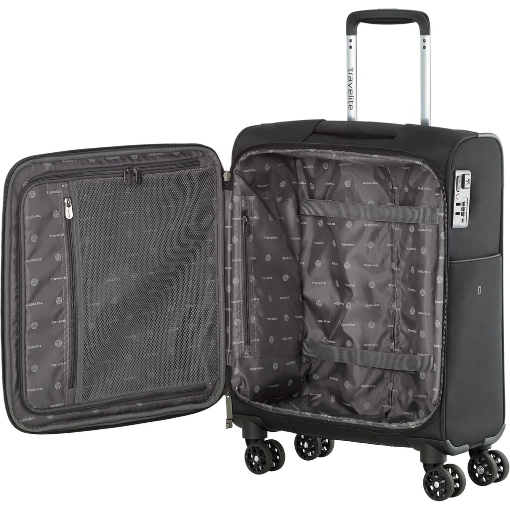 travelite Kofferset »Jade«, (Set, 3 tlg.), mit Trolley, Rucksack und Umhängetasche