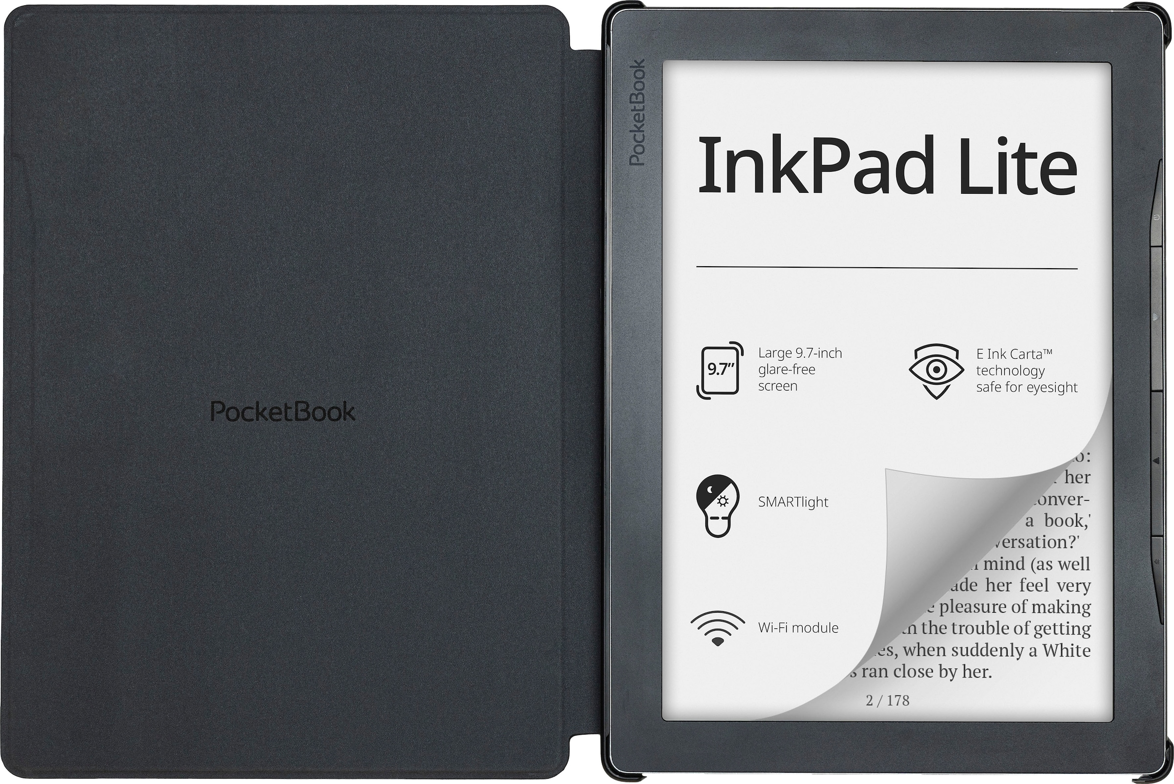 PocketBook Smartphone-Hülle »Pocketbook Shell Cover for InkPad Lite - black«