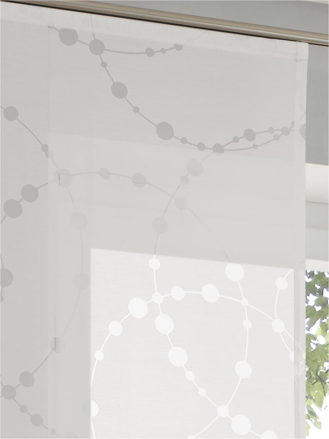 heine home Schiebegardine Klettschiene 1 Stk. tlg.