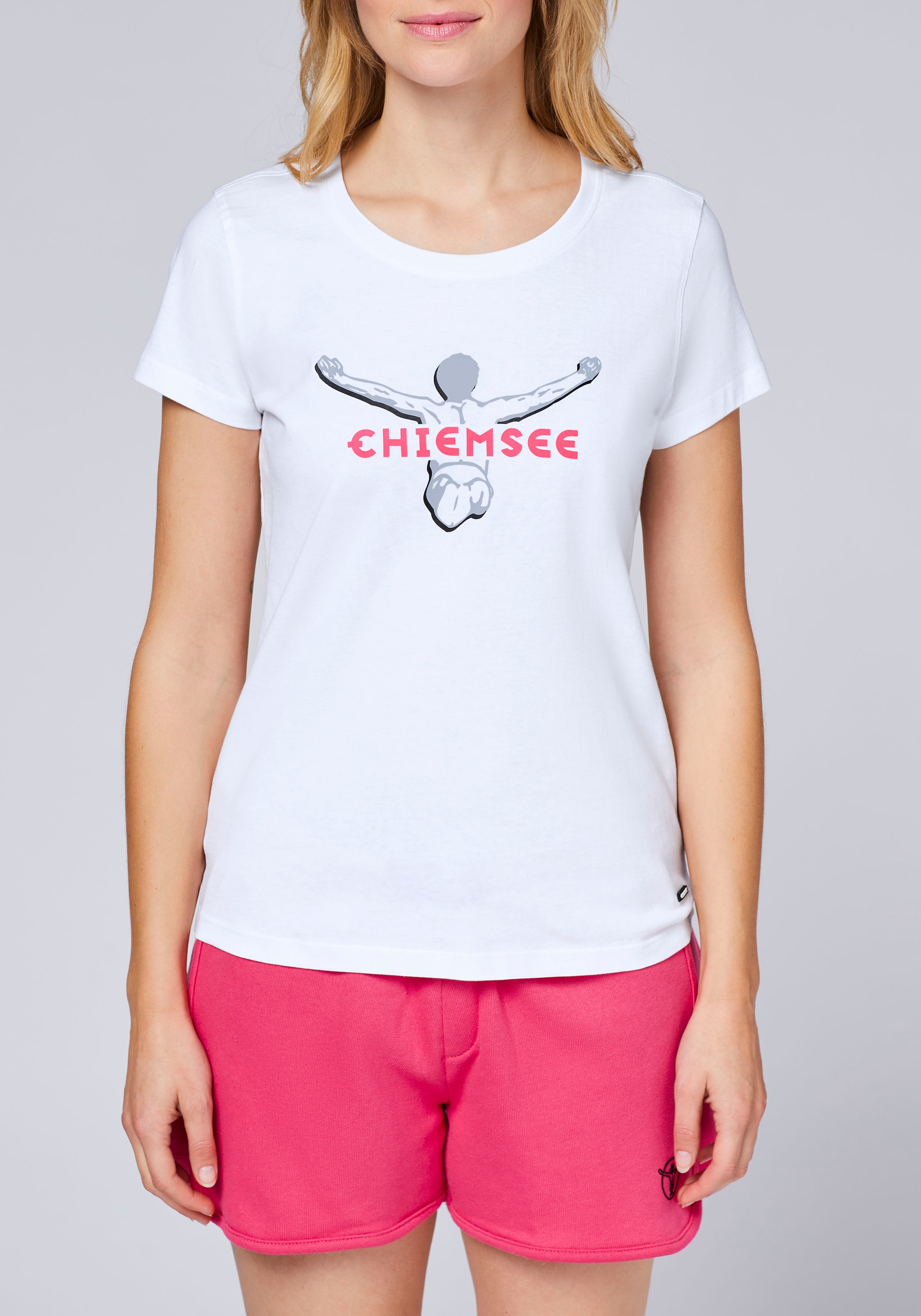 Chiemsee Women's Print T-Shirt White/XS 3