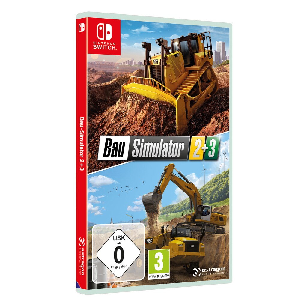 Astragon Spielesoftware »Bau Simulator 2+3«, Nintendo Switch