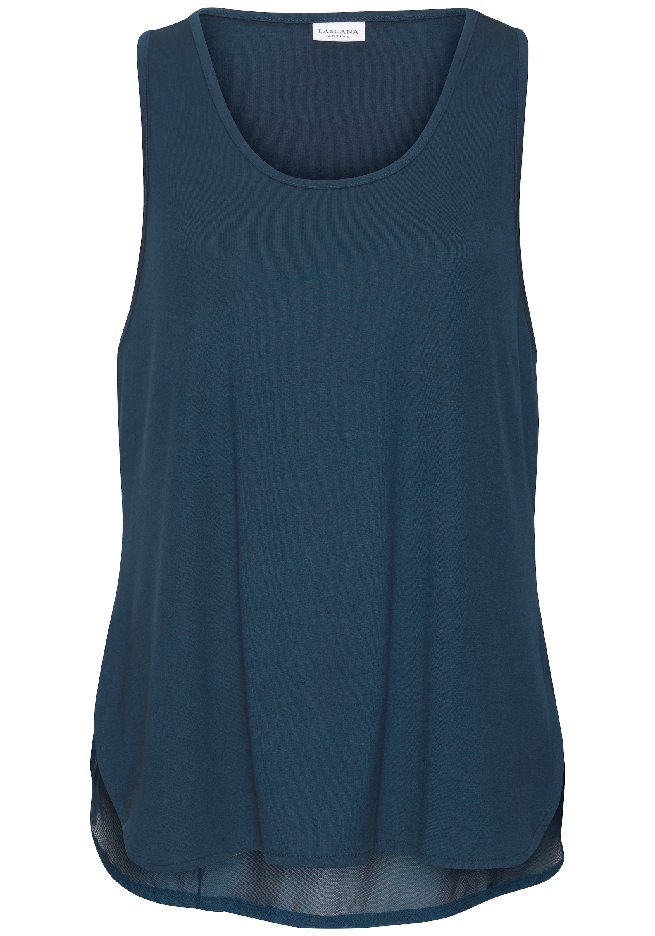 LASCANA ACTIVE Tanktop, Sporttop mit Mesheinsatz und Racerback