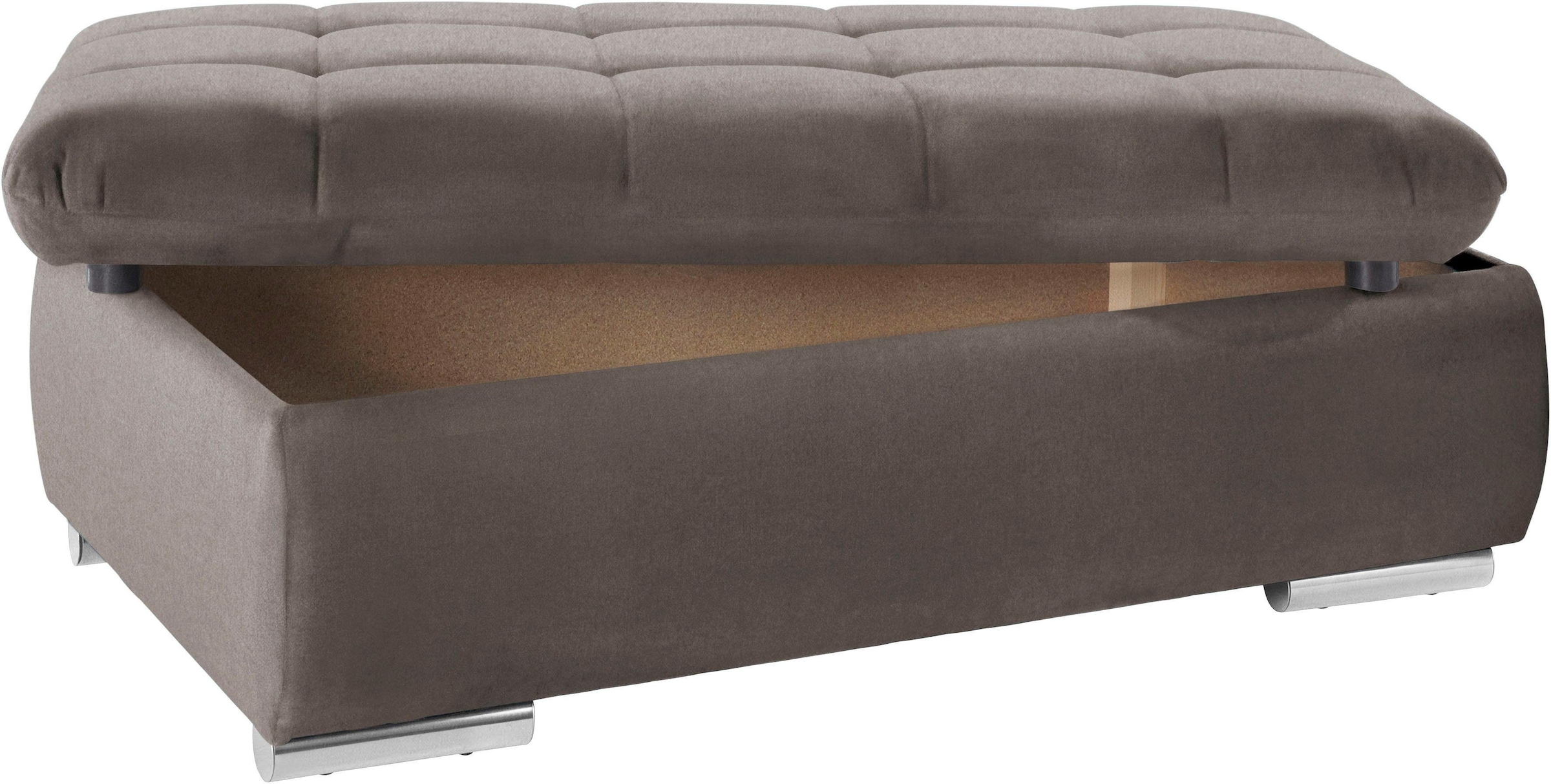 DOMO collection Hocker »Mona«, mit Stauraumfach