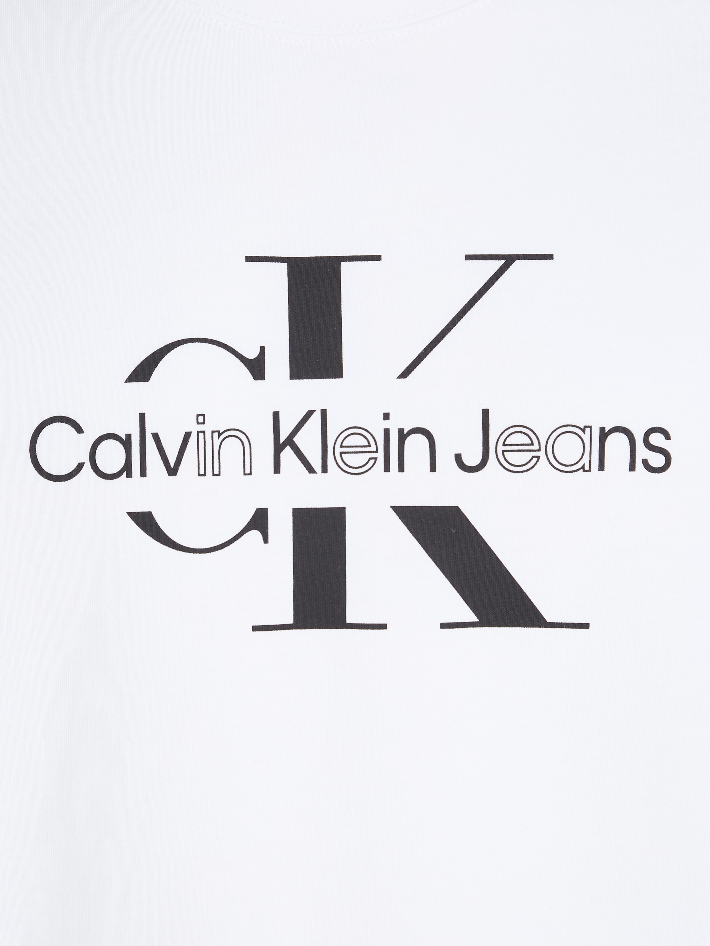 Calvin Klein Jeans T-Shirt »DISRUPTED OUTLINE MONOLOGO TEE«, mit Logodruck
