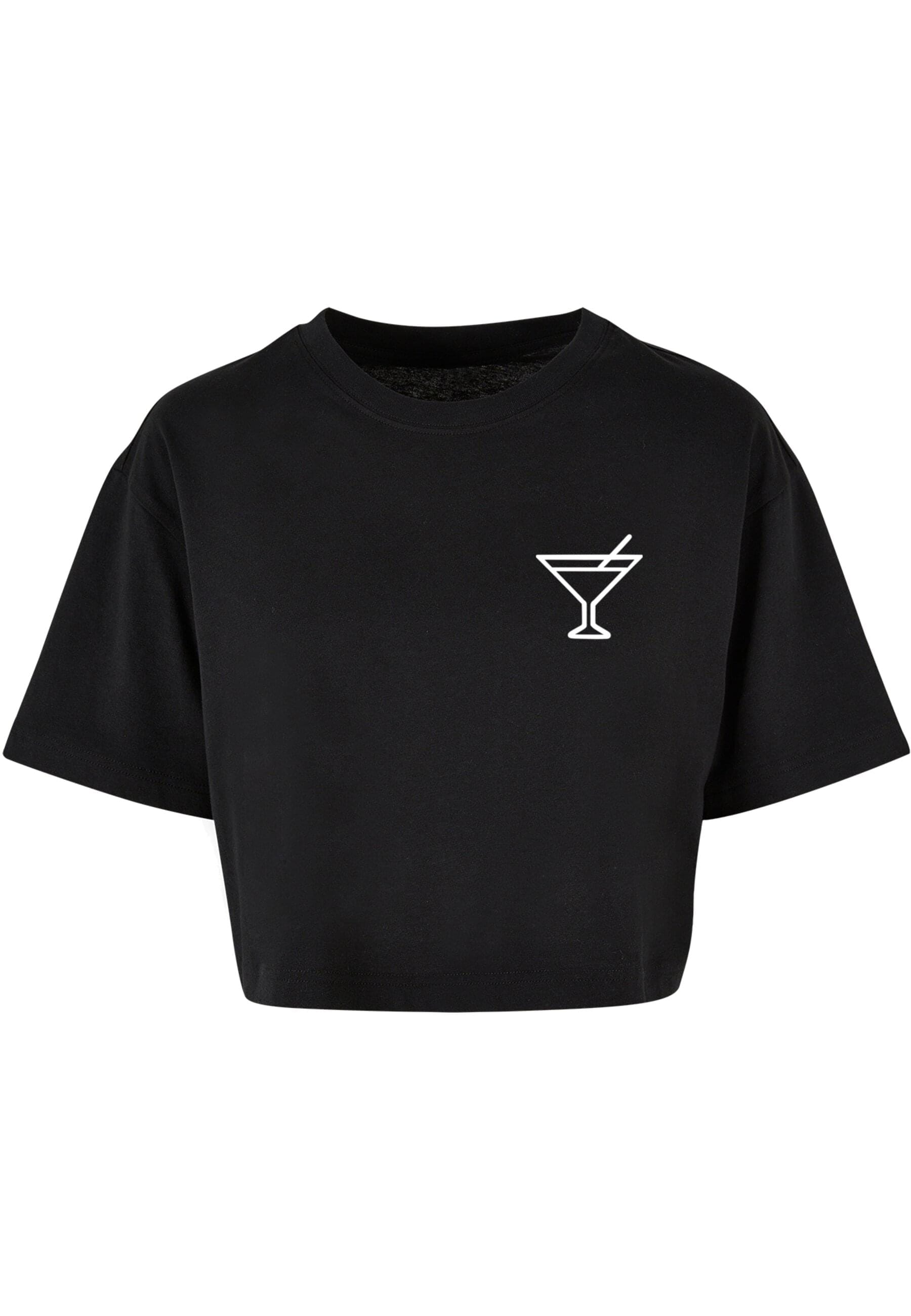 Merchcode T-Shirt "Merchcode Ladies Summer - Cocktail Short Oversized Tee" günstig online kaufen