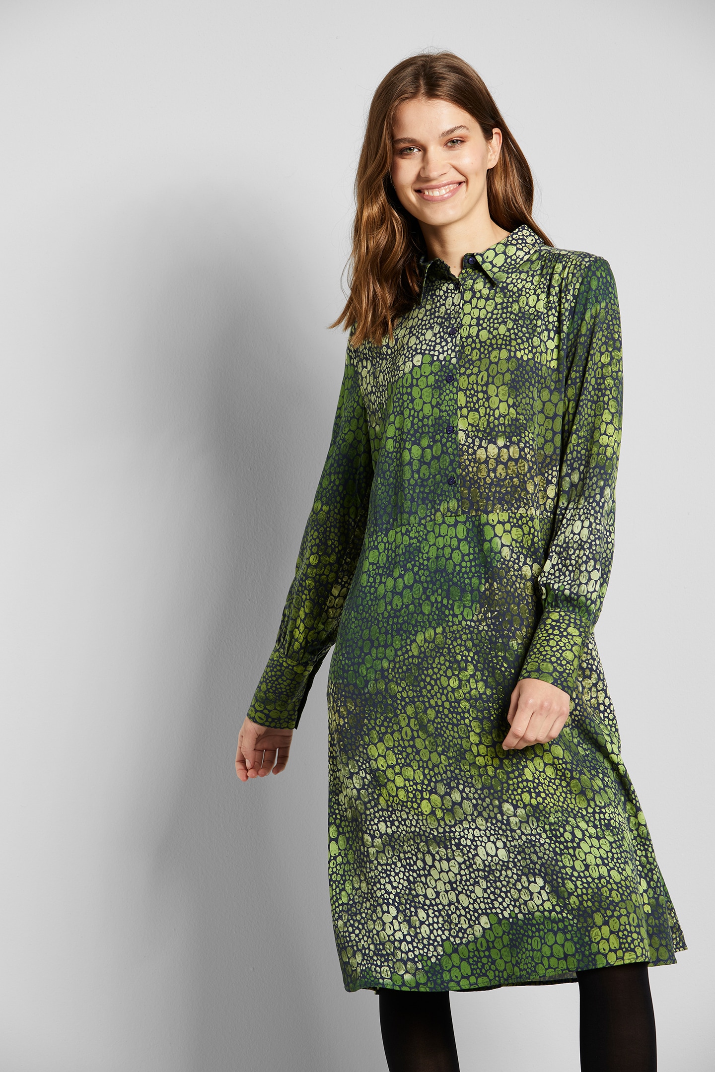 bugatti Hemdblusenkleid, mit Animal-Print kaufen | BAUR | Blusenkleider
