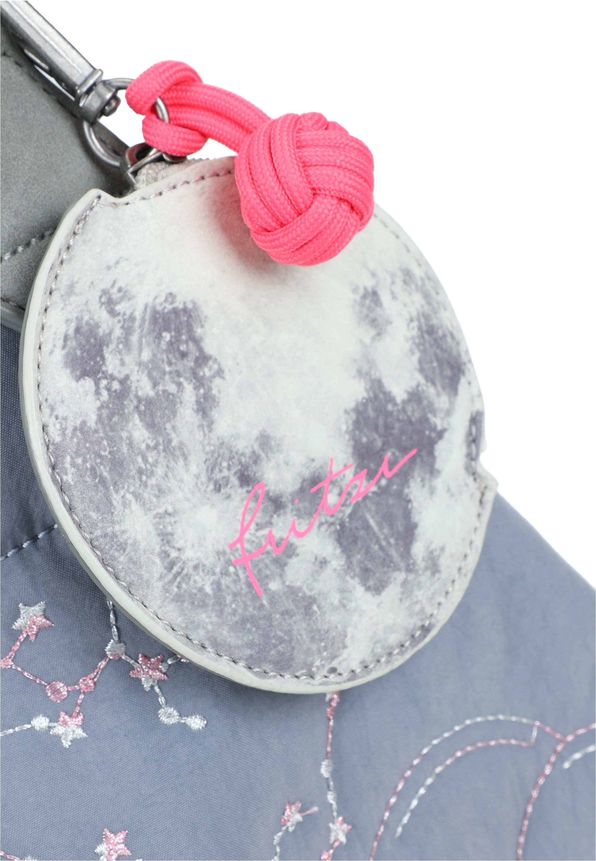 Fritzi aus Preußen Henkeltasche »Cosmo« mit dezenter Regenbogen-Stickerei